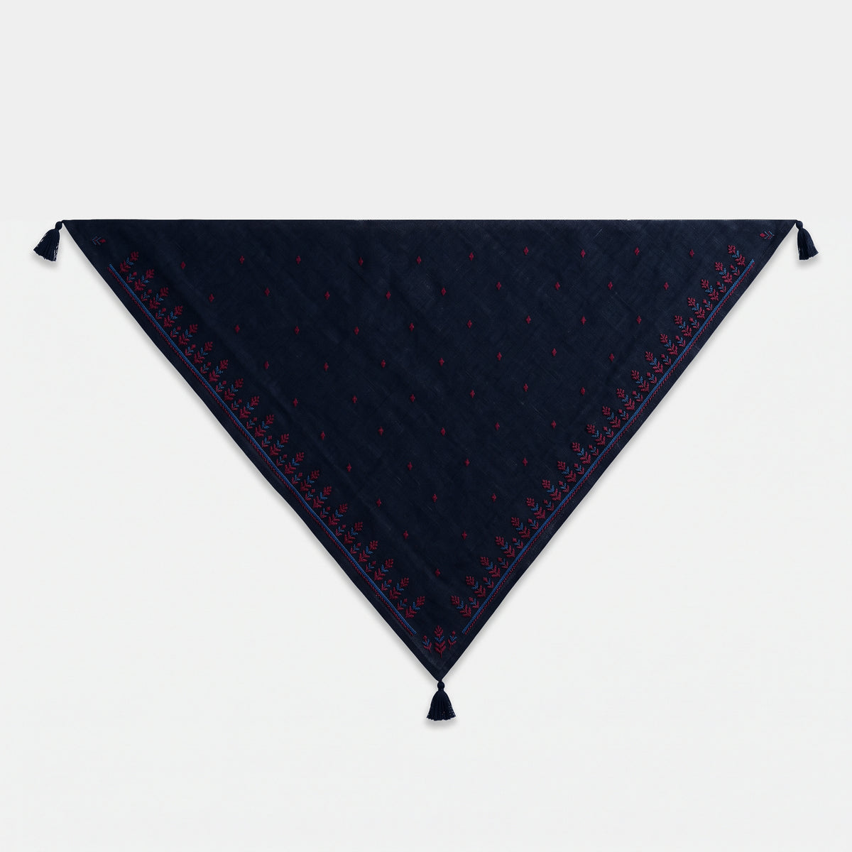MONA ETHNIC SCARF NAVY
