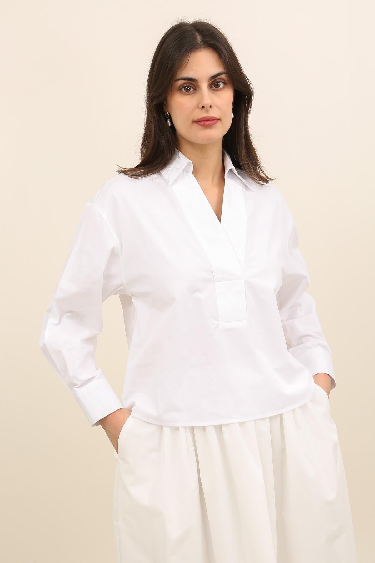 NADIA WHITE SHIRT