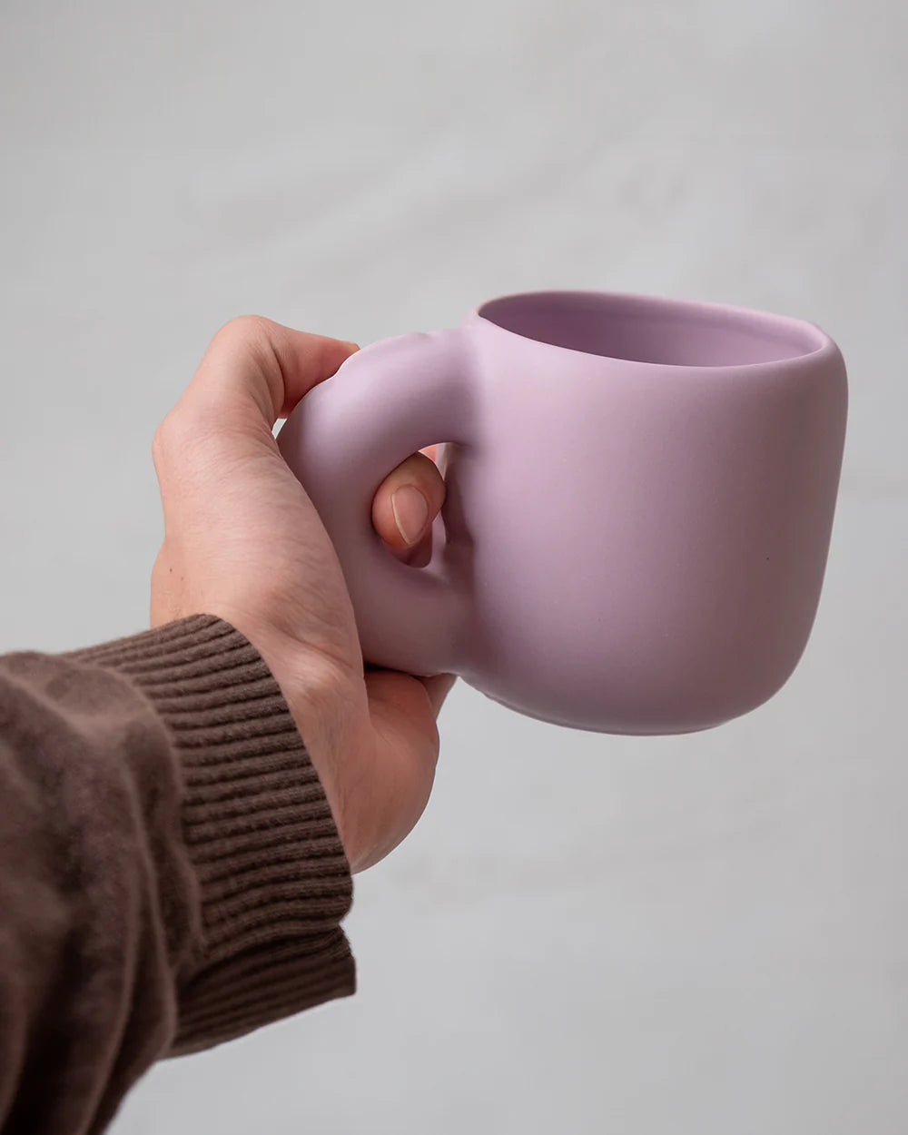 MUG GASTON- LILA MATTE