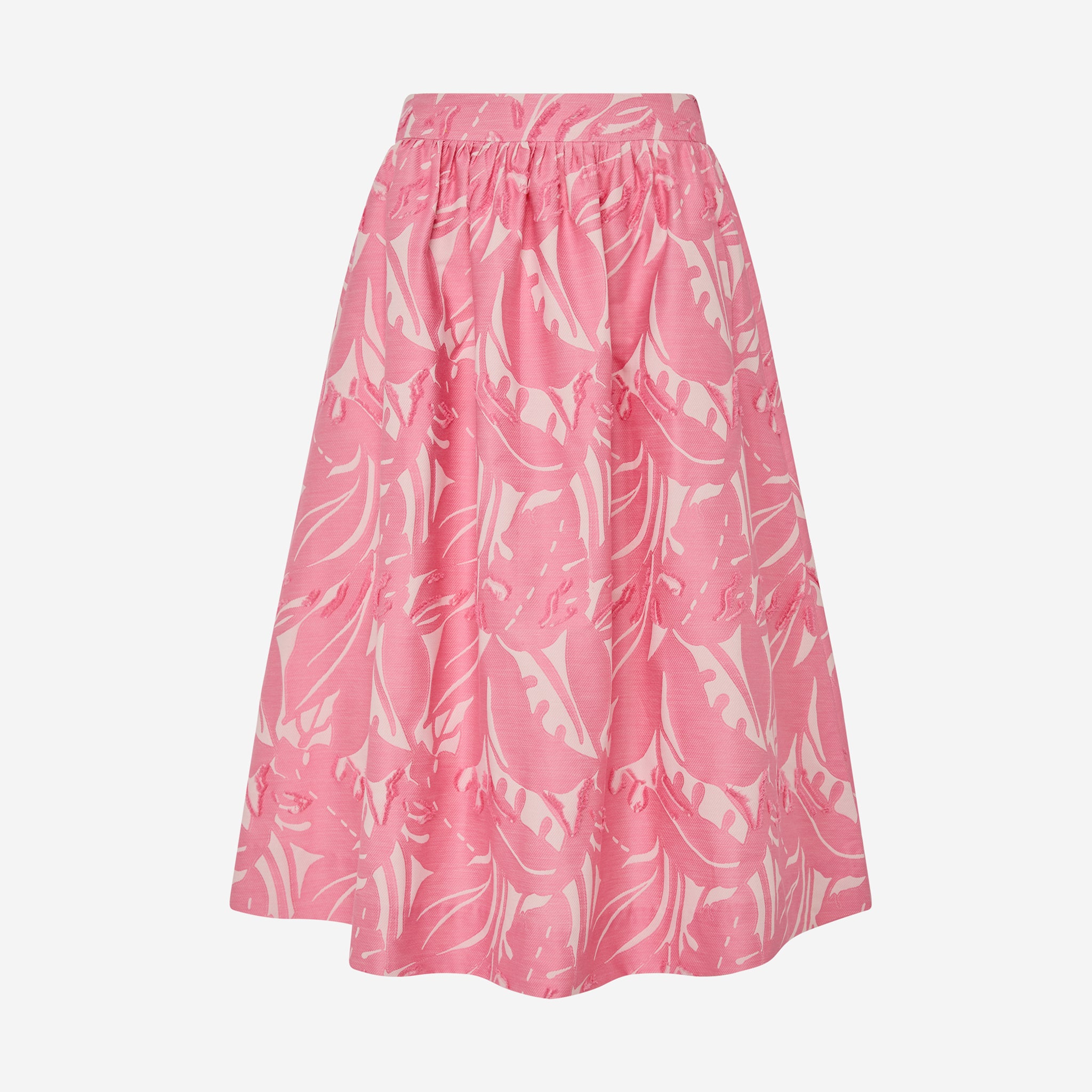 SARA FLORAL SKIRT PINK