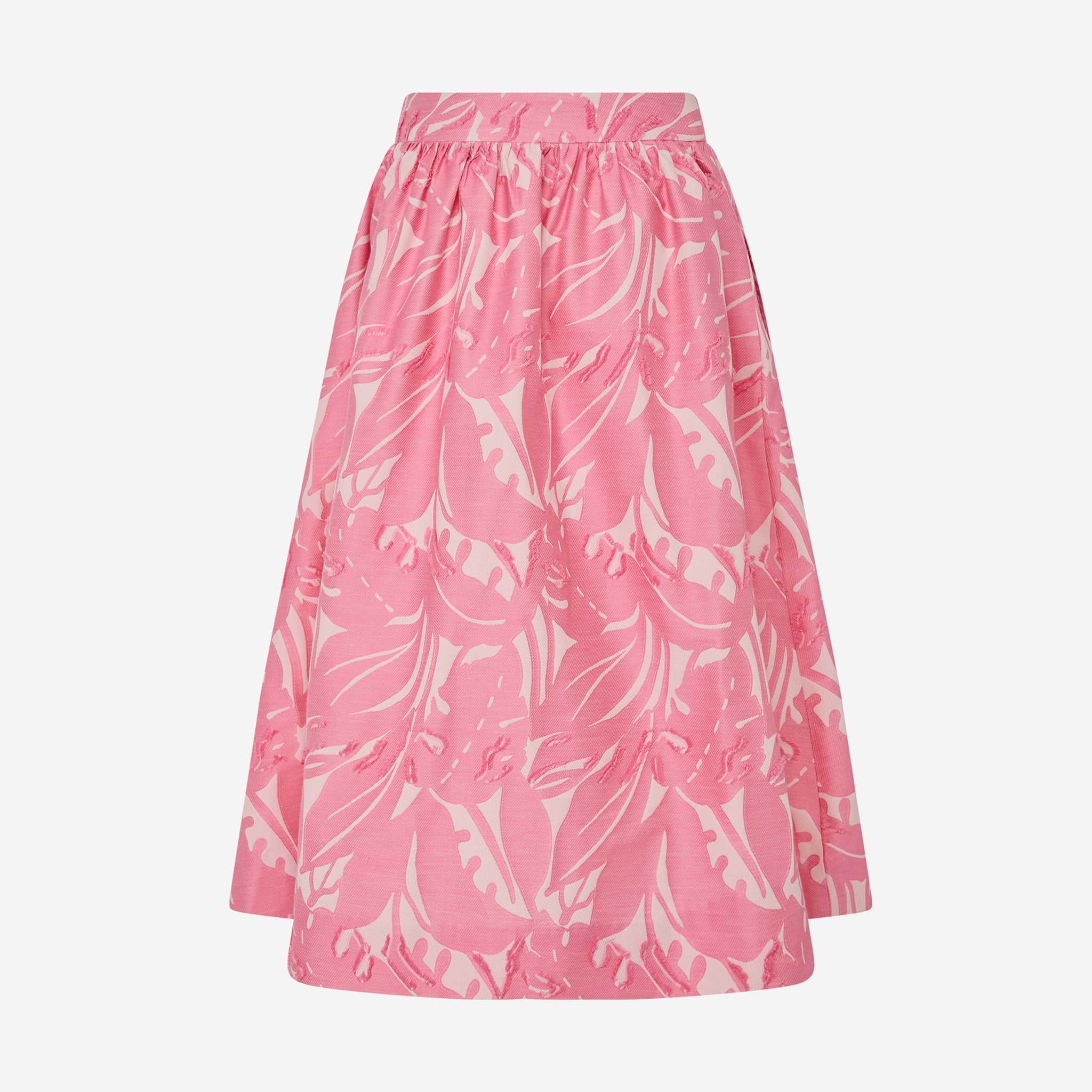 SARA FLORAL SKIRT PINK