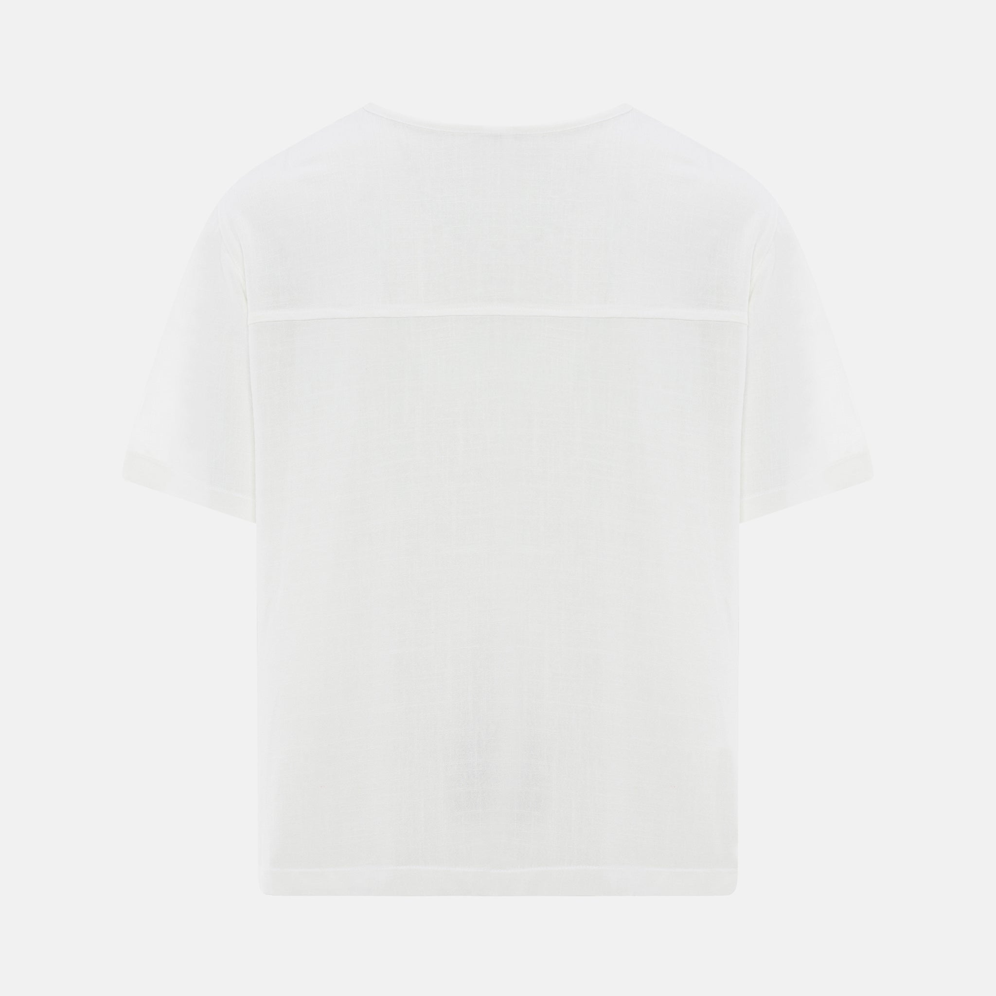 TEE LINEN TUNIQUE OFF-WHITE