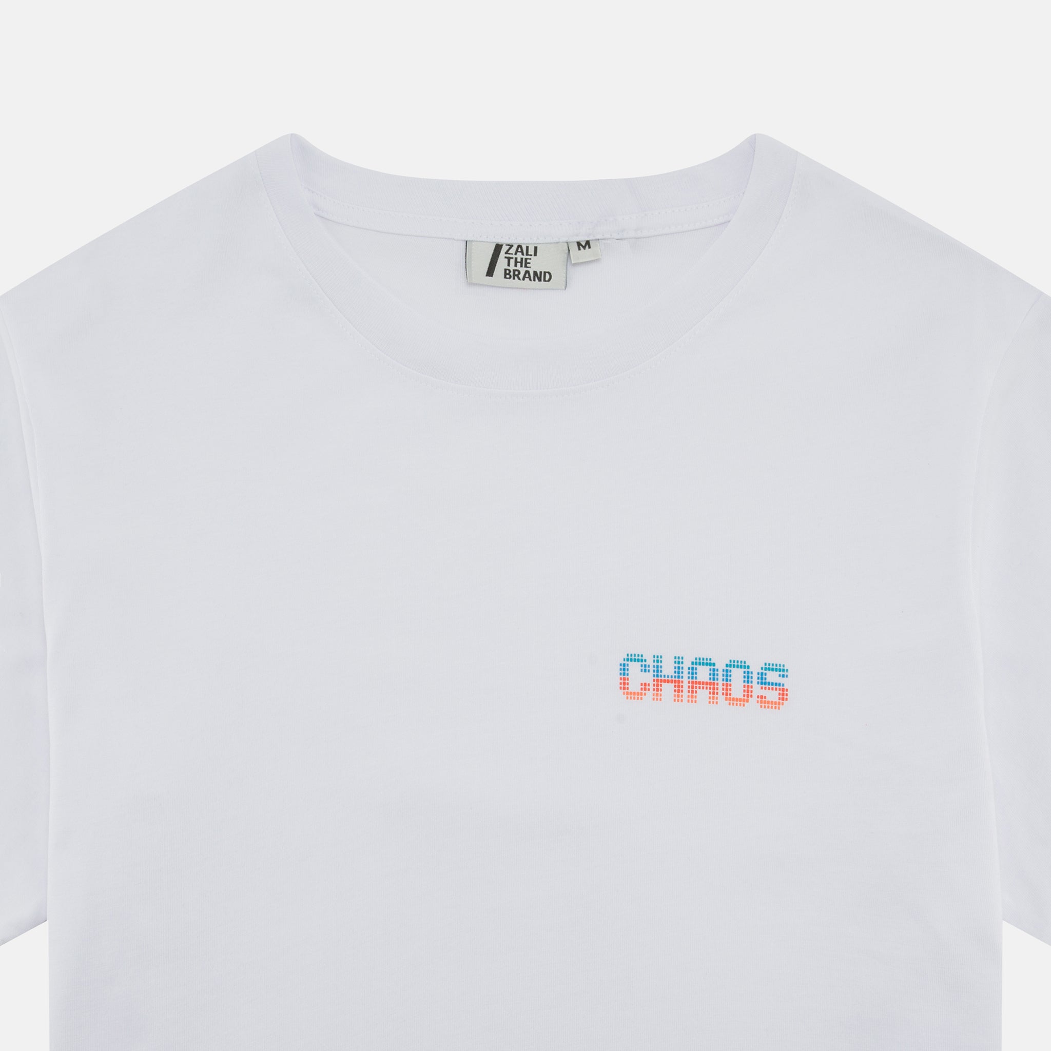UNISEX MINI CHAOS T-SHIRT WHITE