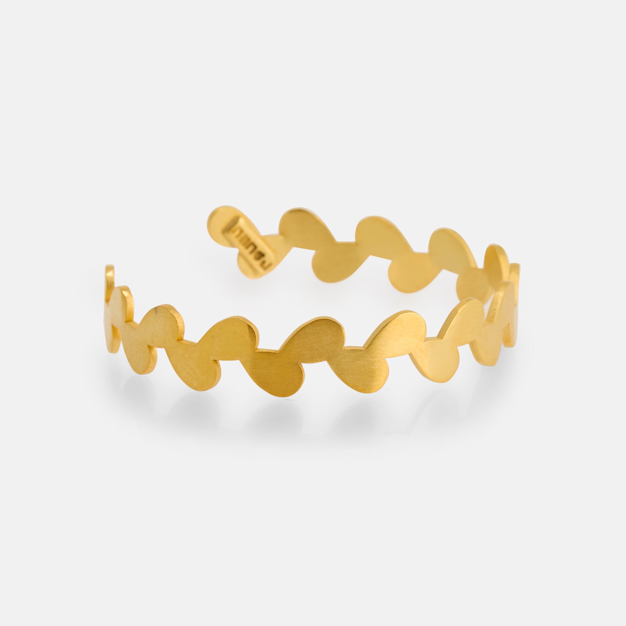 ATELIER NANOU PEAR SHAPE GOLD BRACELET
