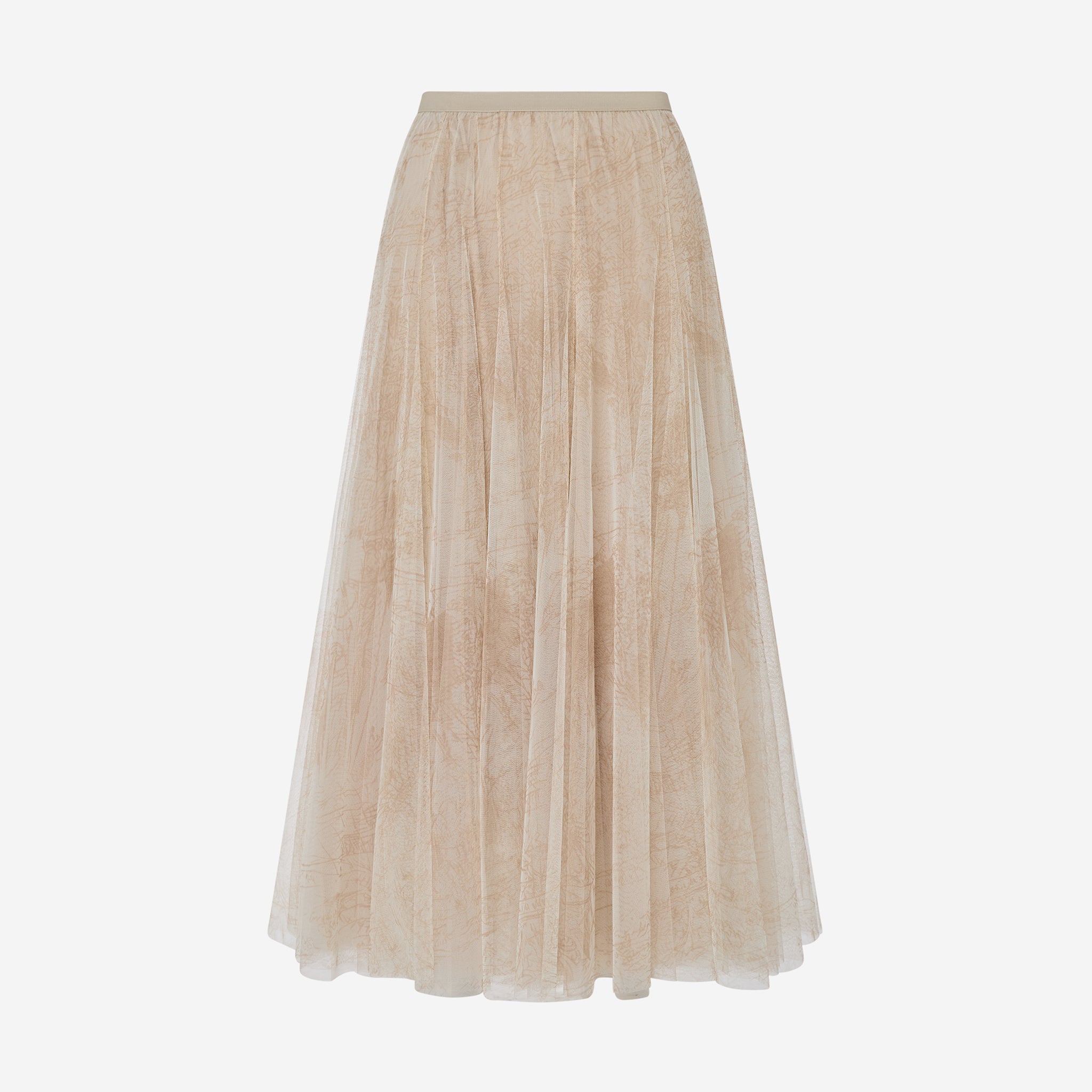 DOLLY TULLE SKIRT BEIGE
