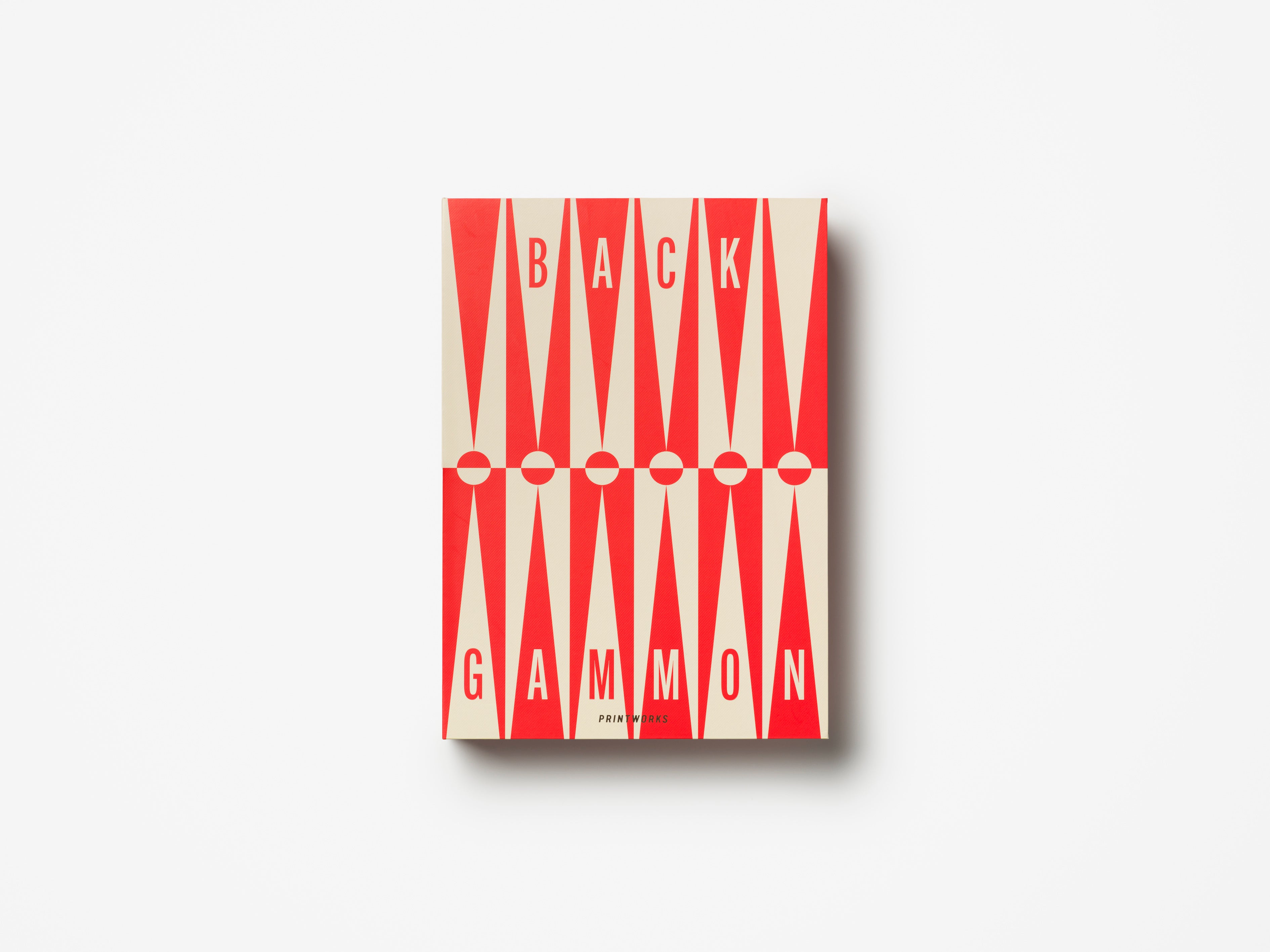 CLASSIC - ART OF BACKGAMMON RED/CREAM