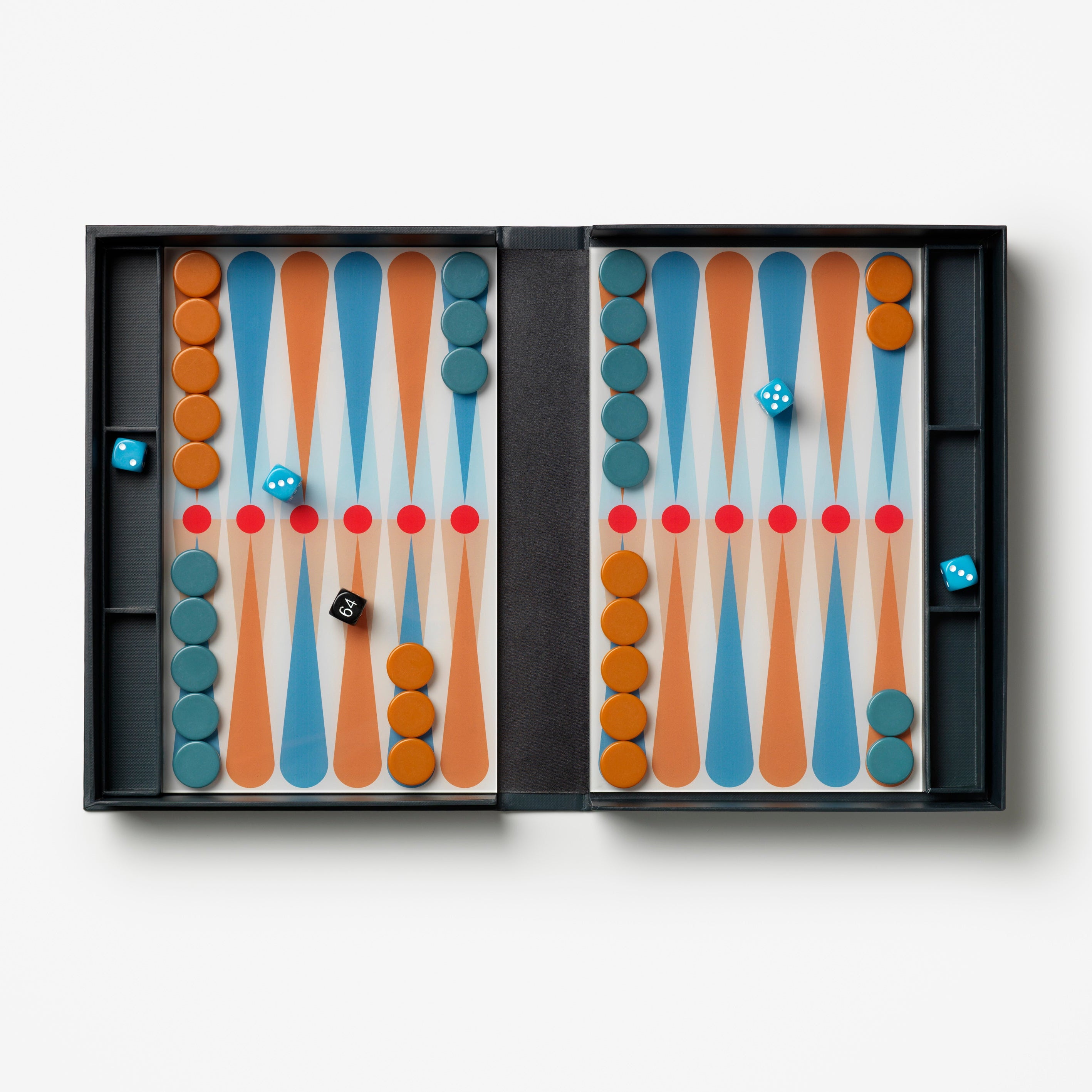 CLASSIC - ART OF BACKGAMMON ANTHRACITE