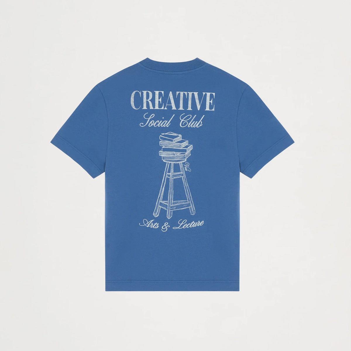 UNISEX TSHIRT "ARTS & LECTURE" BLUE