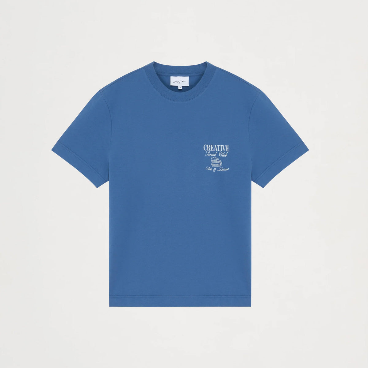 UNISEX TSHIRT "ARTS & LECTURE" BLUE