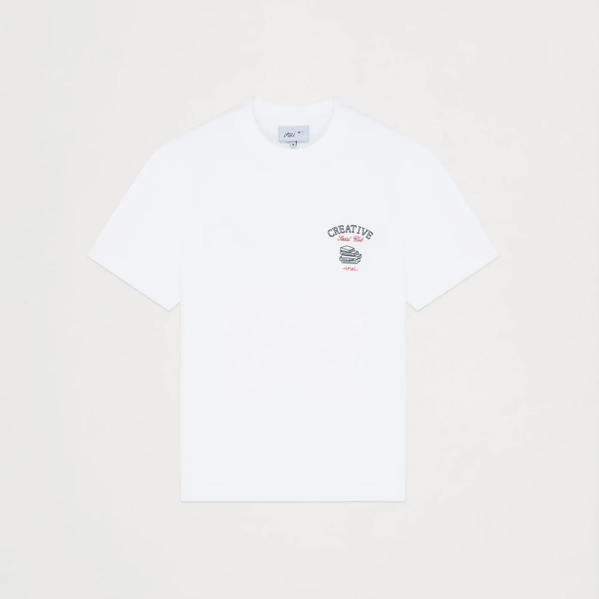 UNISEX T-SHIRT "CREATIVE SOCIAL CLUB" WHITE