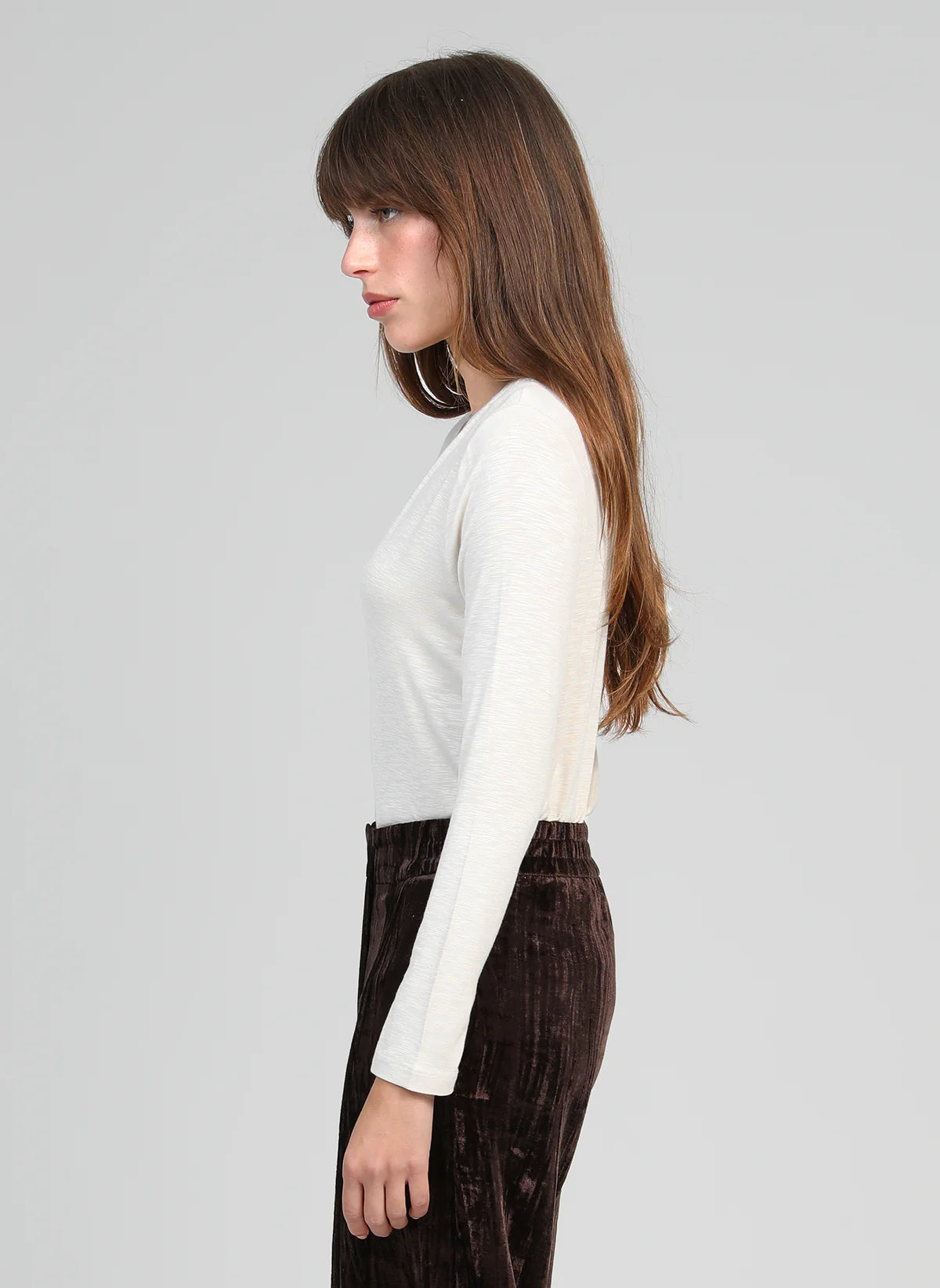 TENIO LONG SLEEVES T-SHIRT OFF-WHITE