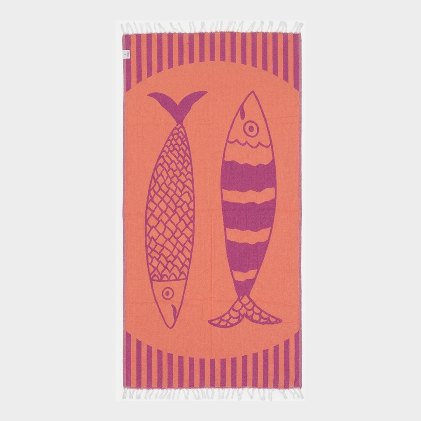 TANGOTAILS TOWEL FUSCHIA - CORAL