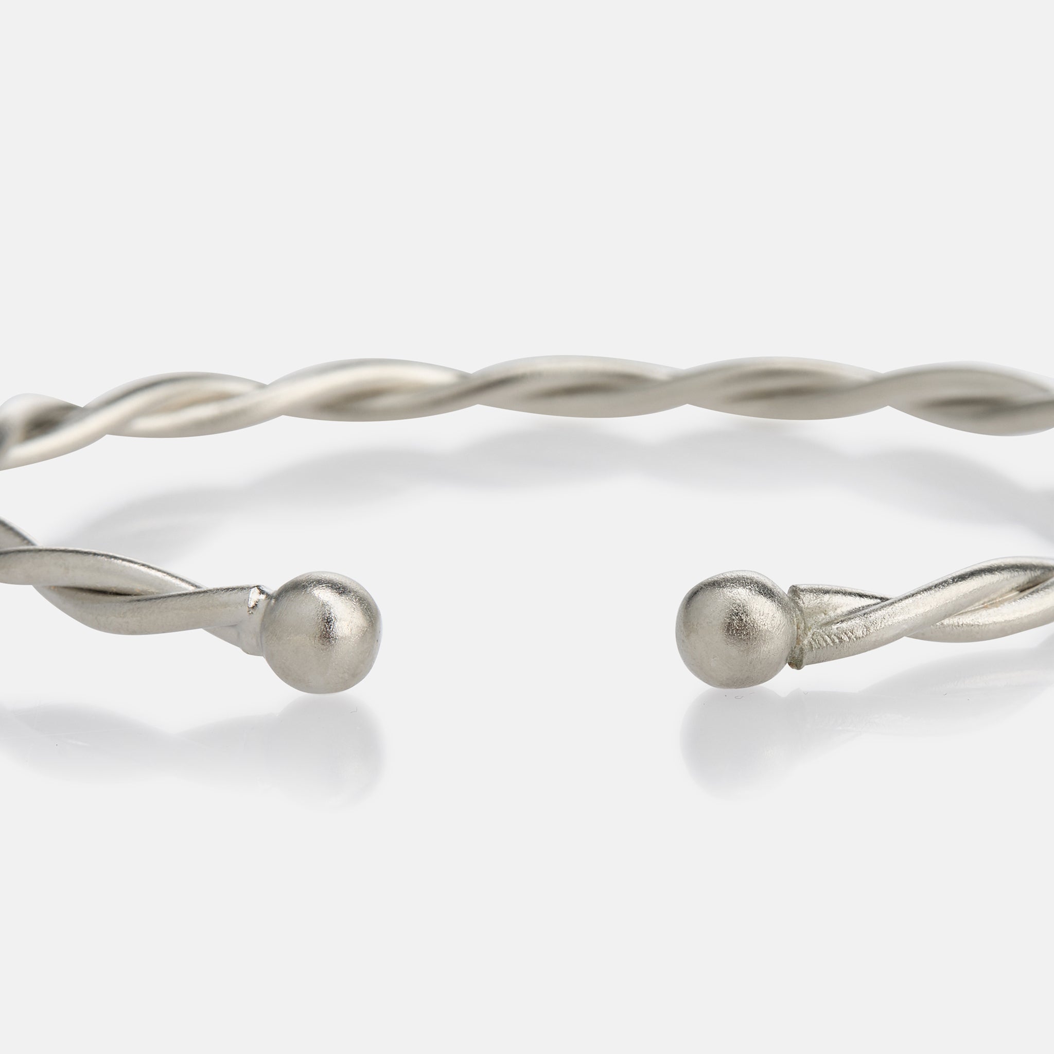 ATELIER NANOU SILVER TORSADE BRACELET