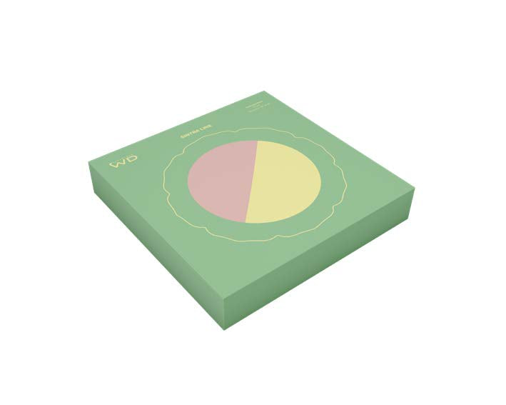 STONEWARE TRIVET GREEN