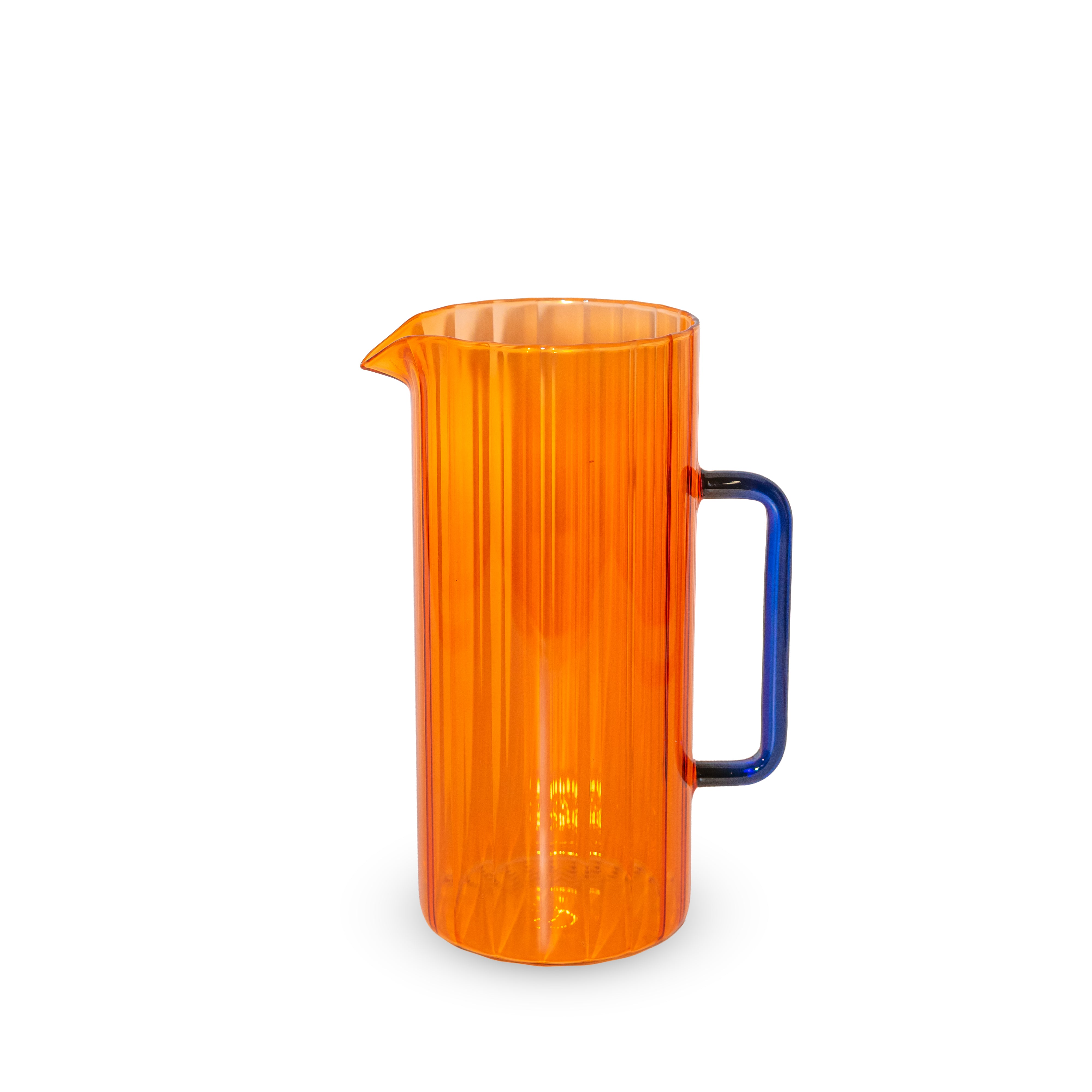 GLASS CARAFE ORANGE