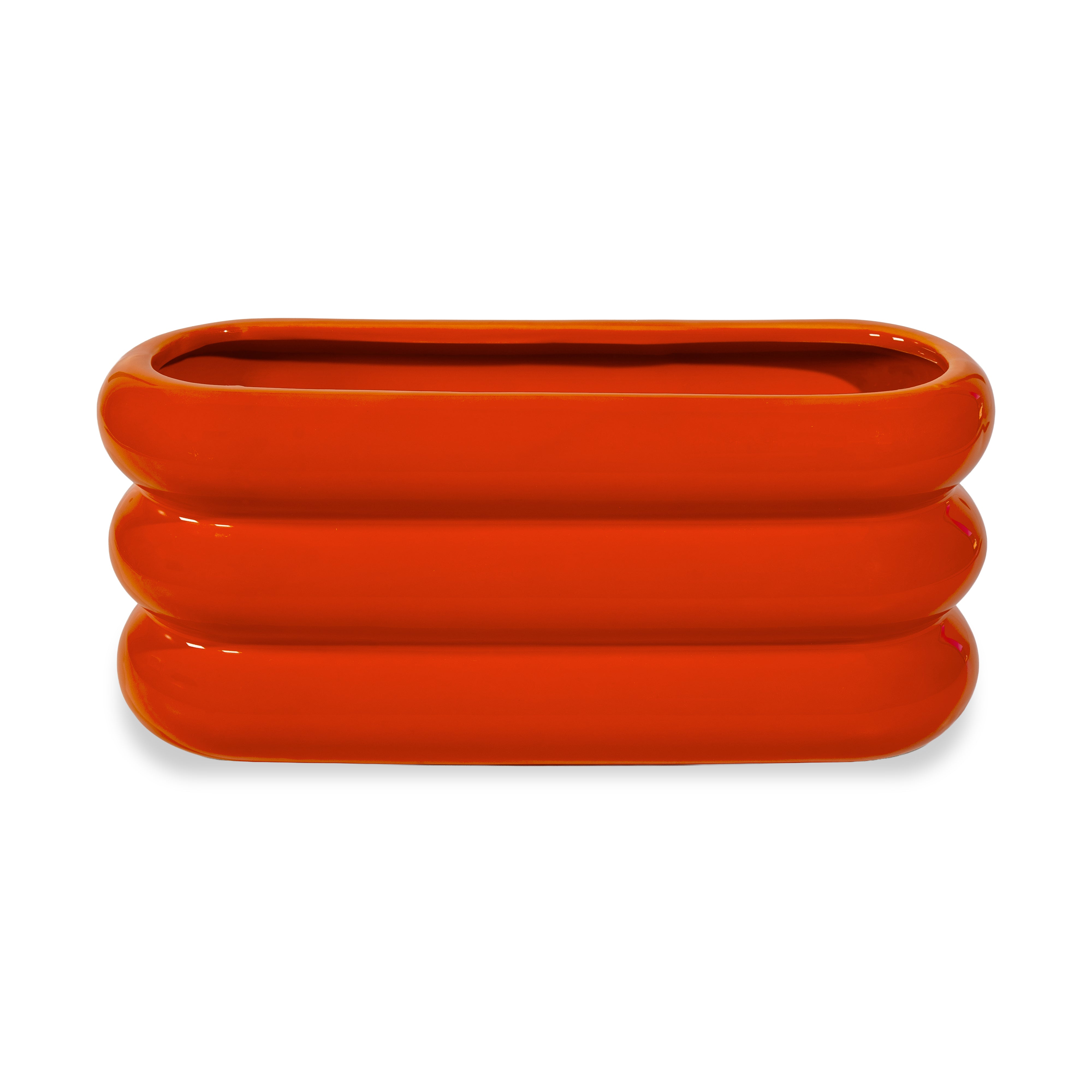 TERRACOTTA VASE RED