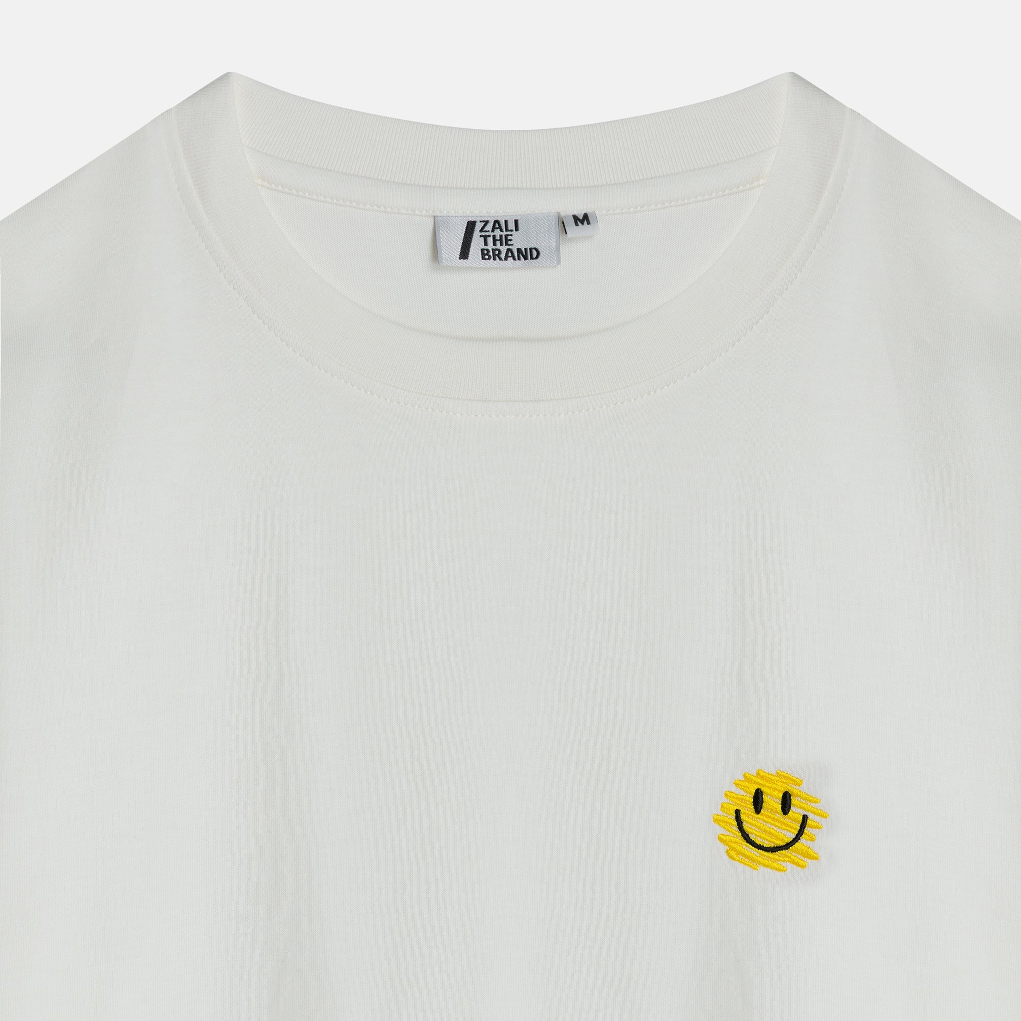 SMILEY WHITE T-SHIRT
