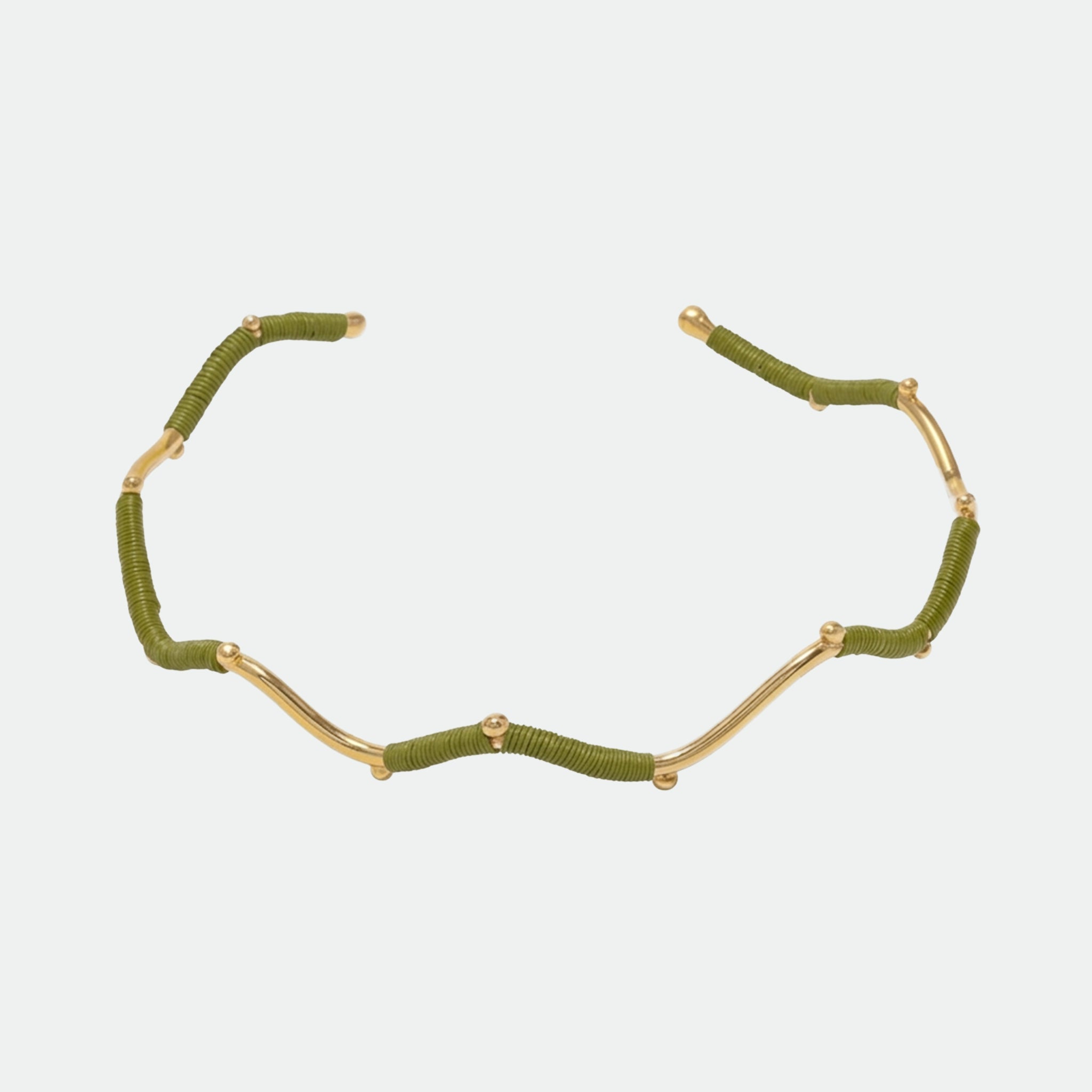 BONELIA CHOKER GREEN