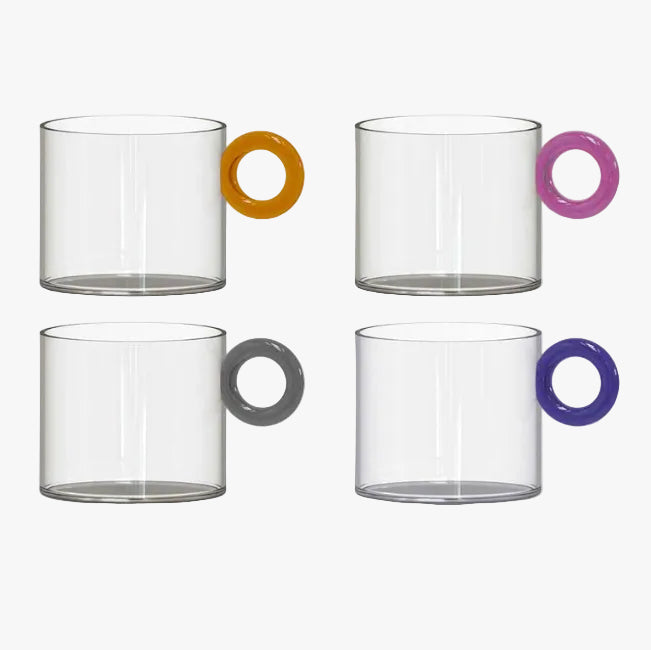 SET OF 4 RING CUPS