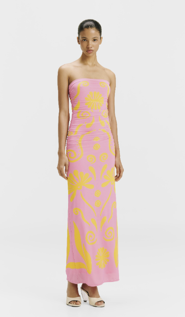 DAPHNE DRESS AIUOLEROSA