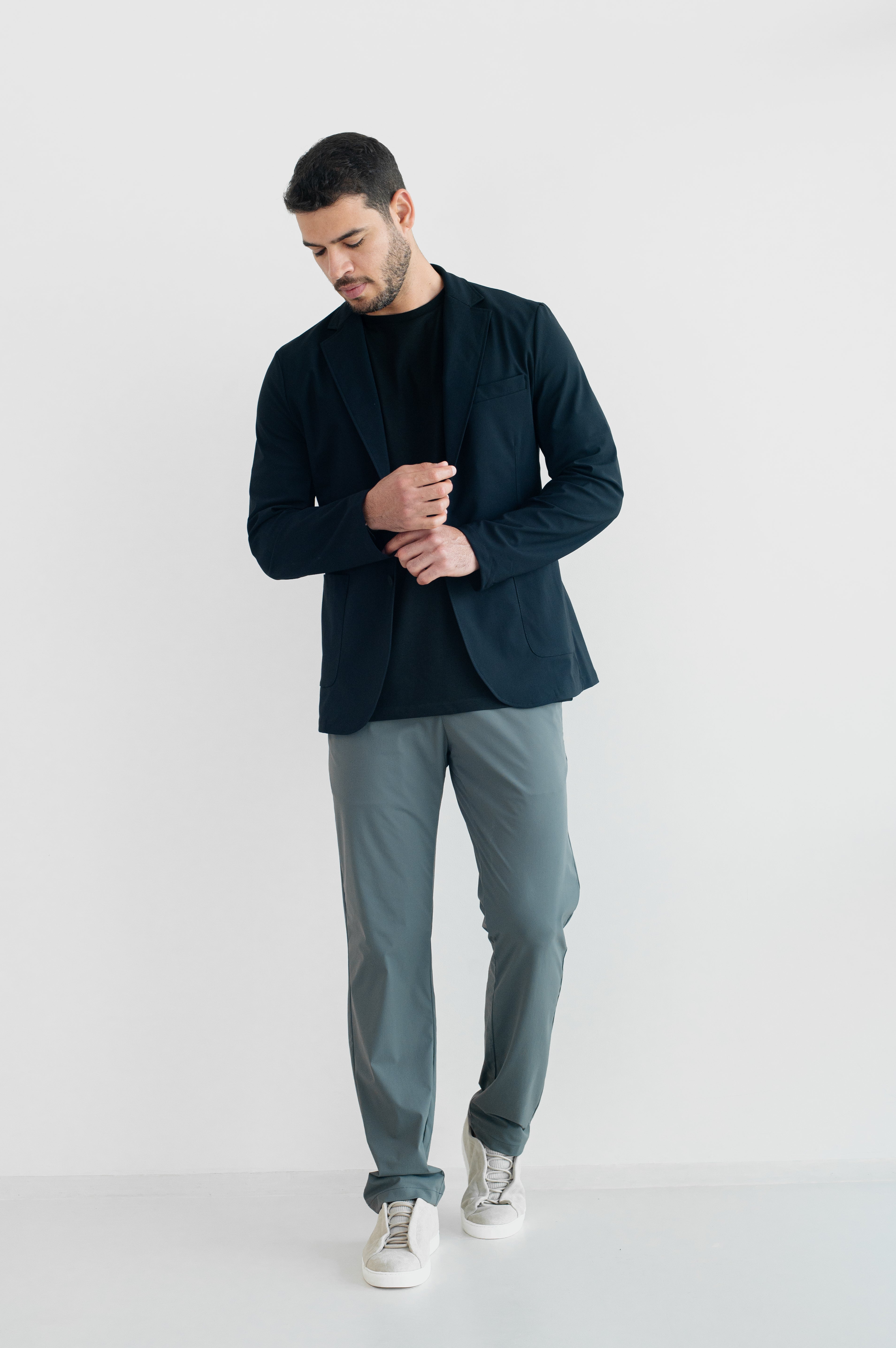 NIKO LESCADA BLAZER BLACK