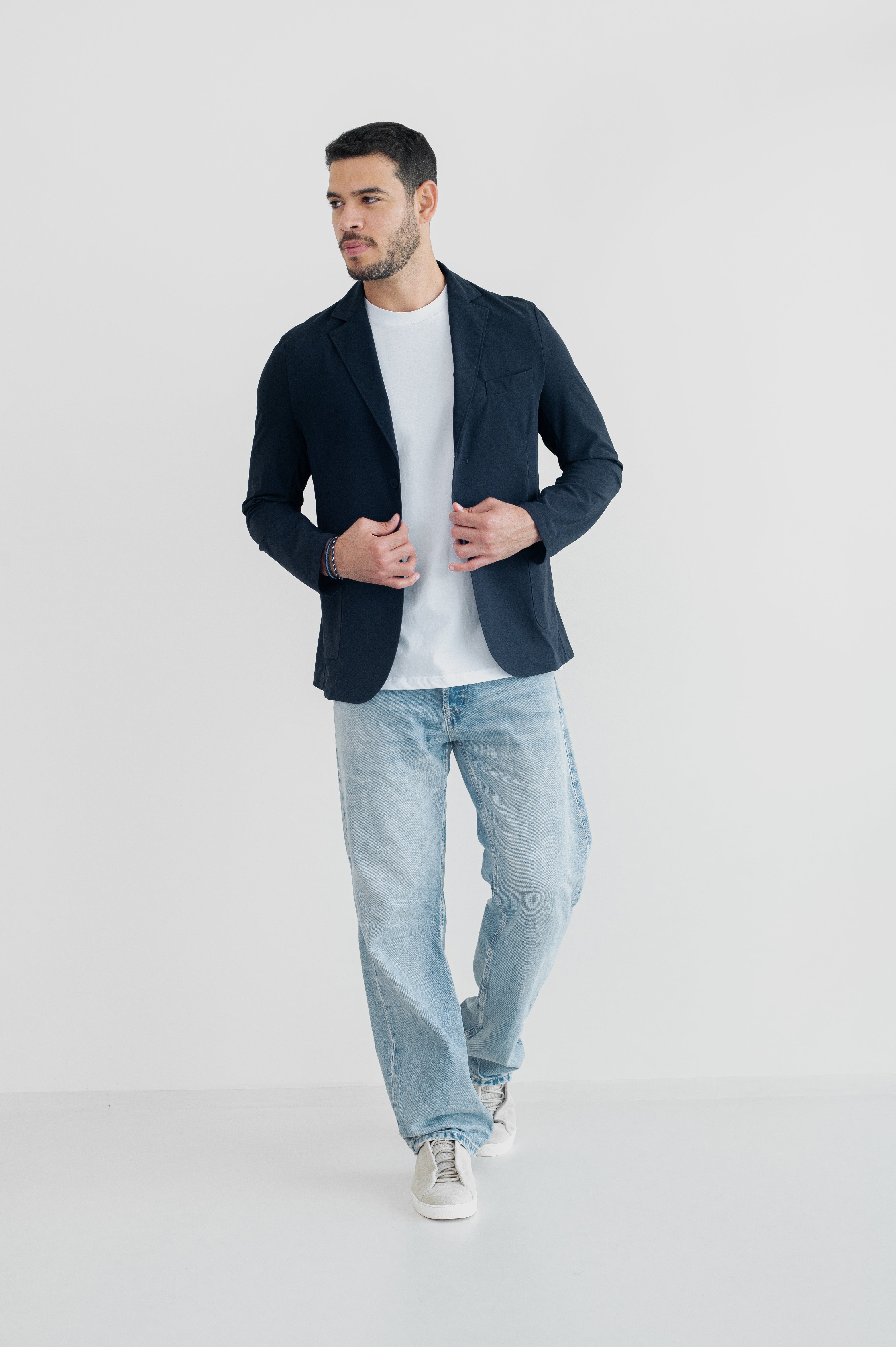 NIKO LESCADA BLAZER NAVY
