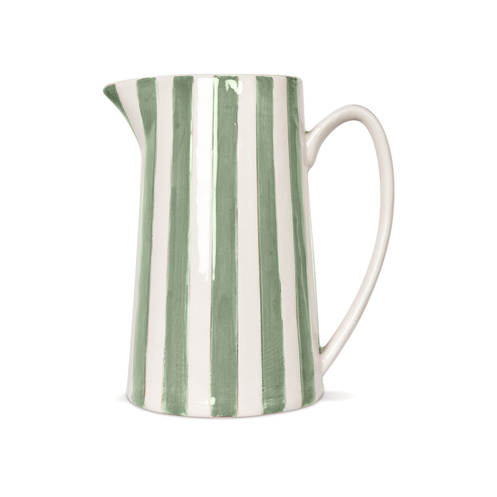 JUG STRIPE LARGE MATCHA