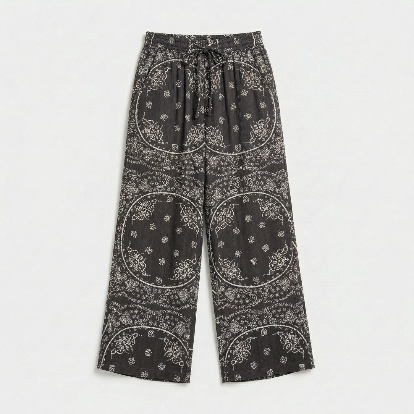PHOENIX2 PANTS BANDANA PRINT ANTHRACITE