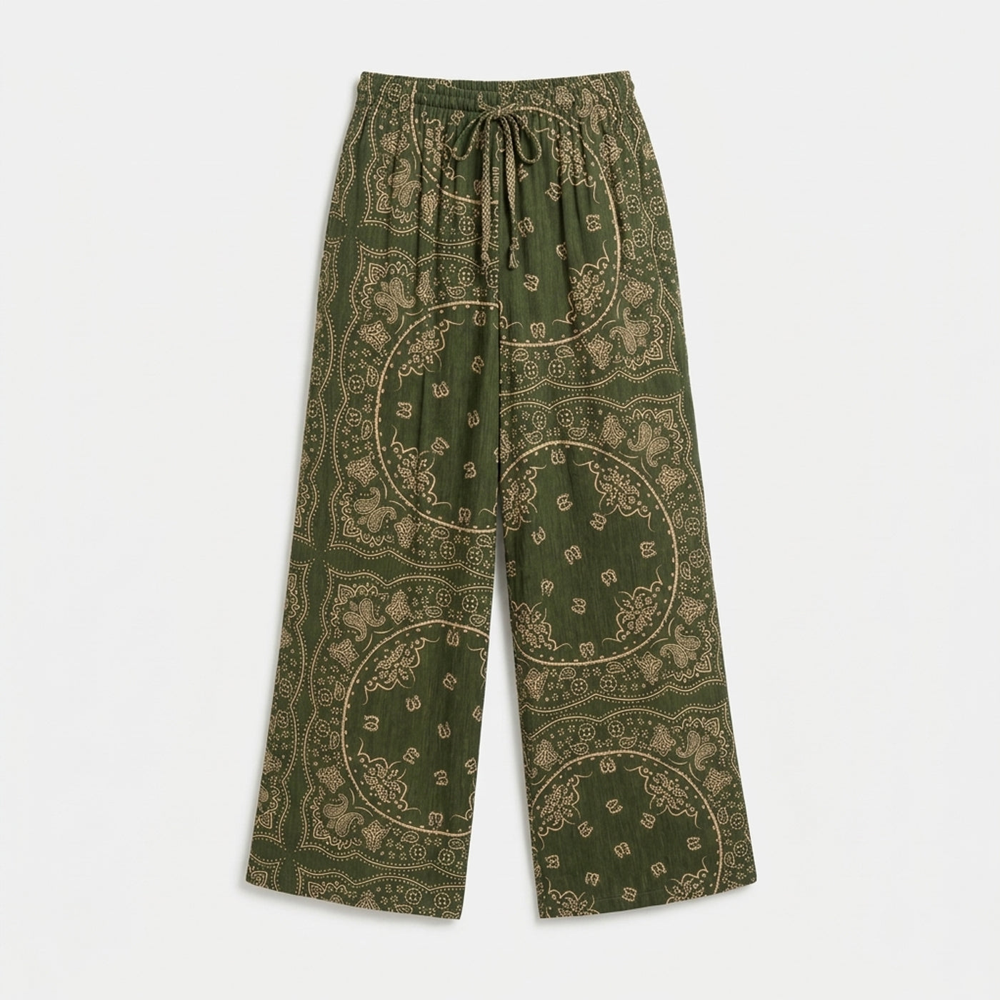 PHOENIX2 PANTS BANDANA PRINT KHAKI