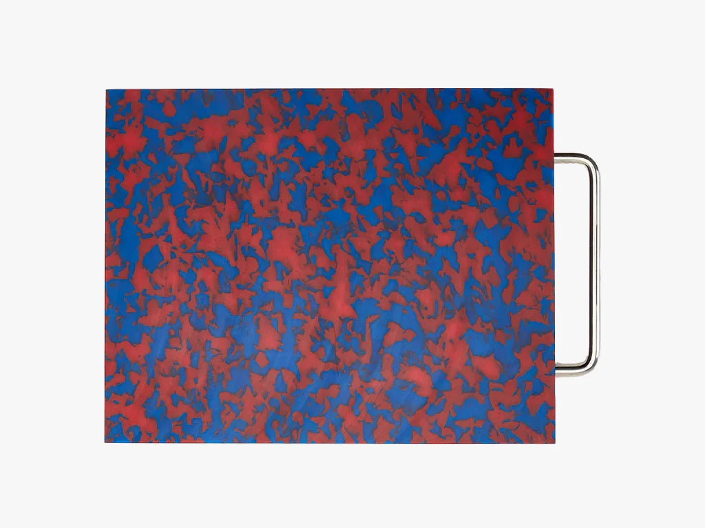 LARGE CUTTING BOARD - RED/BLUE