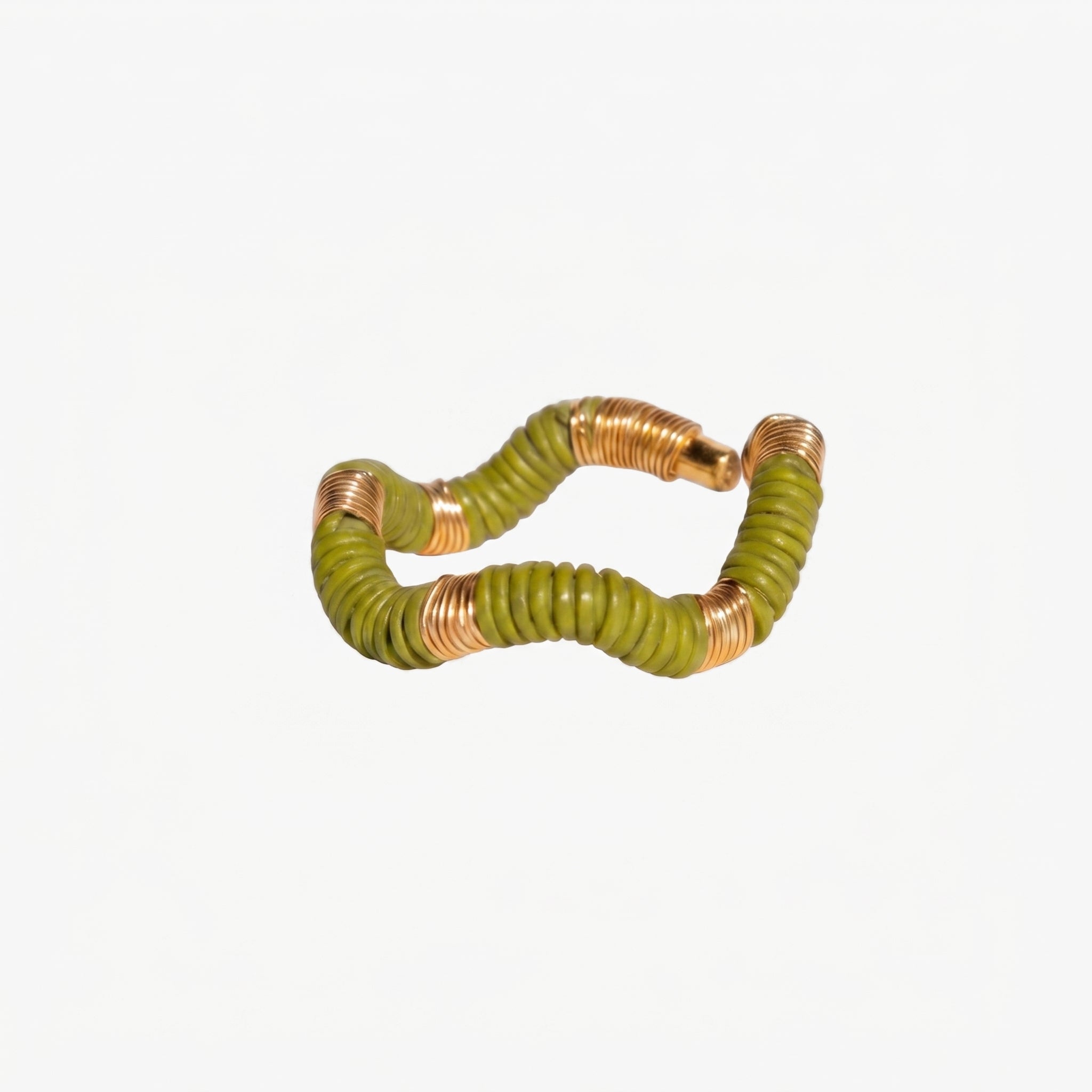 ALBA SINGLE RING GREEN