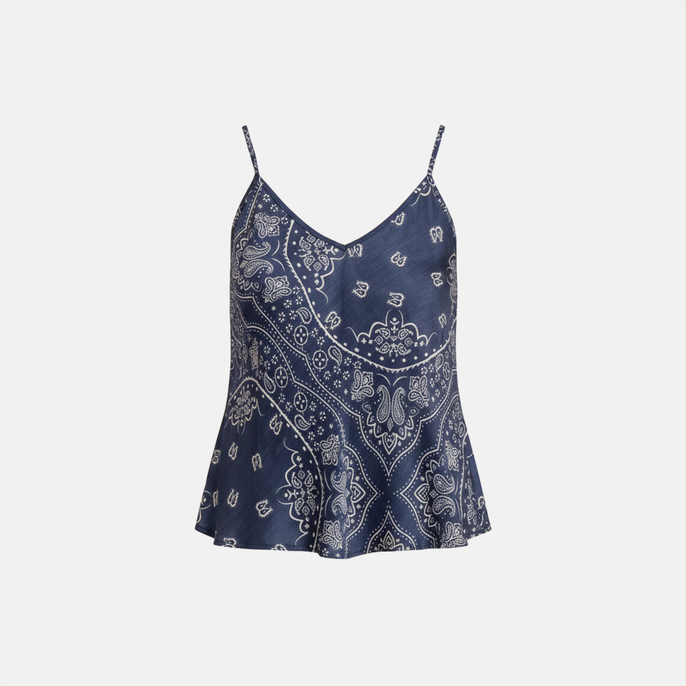 LEWISTON2 TOP BANDANA PRINT NAVY