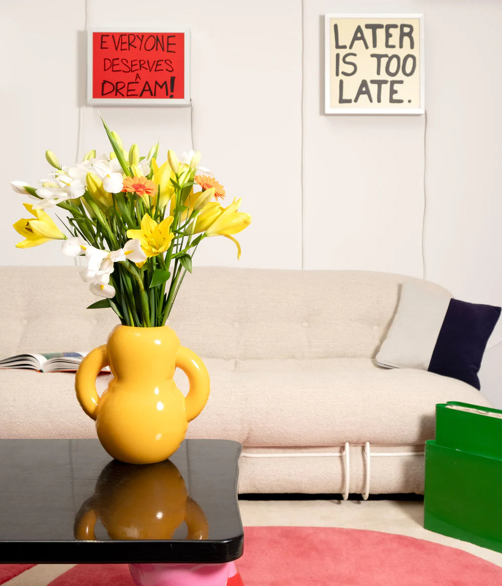 VASE OSCAR - SKY GLOSS