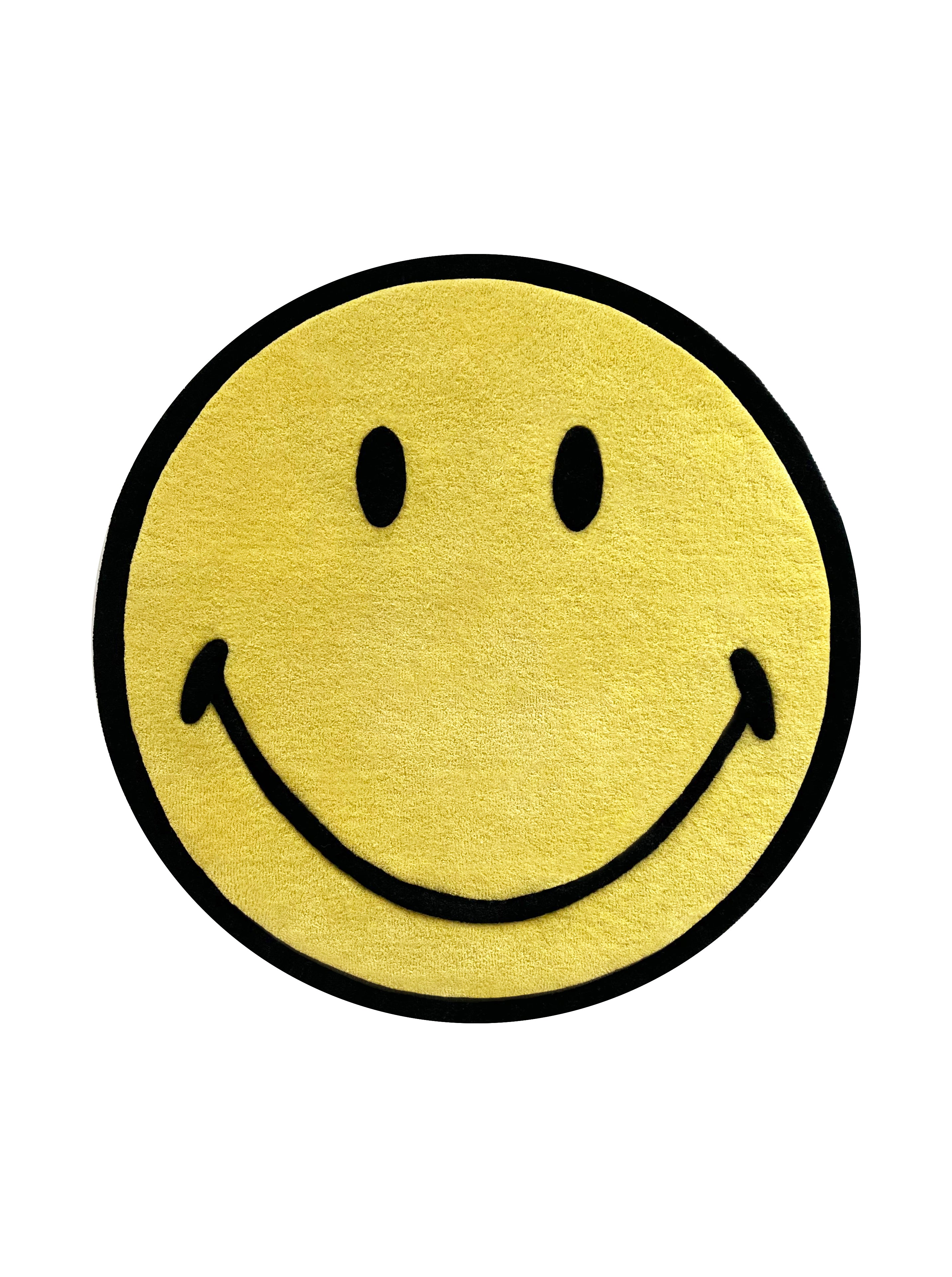 MAISON DEUX SMILEY RUG YELLOW