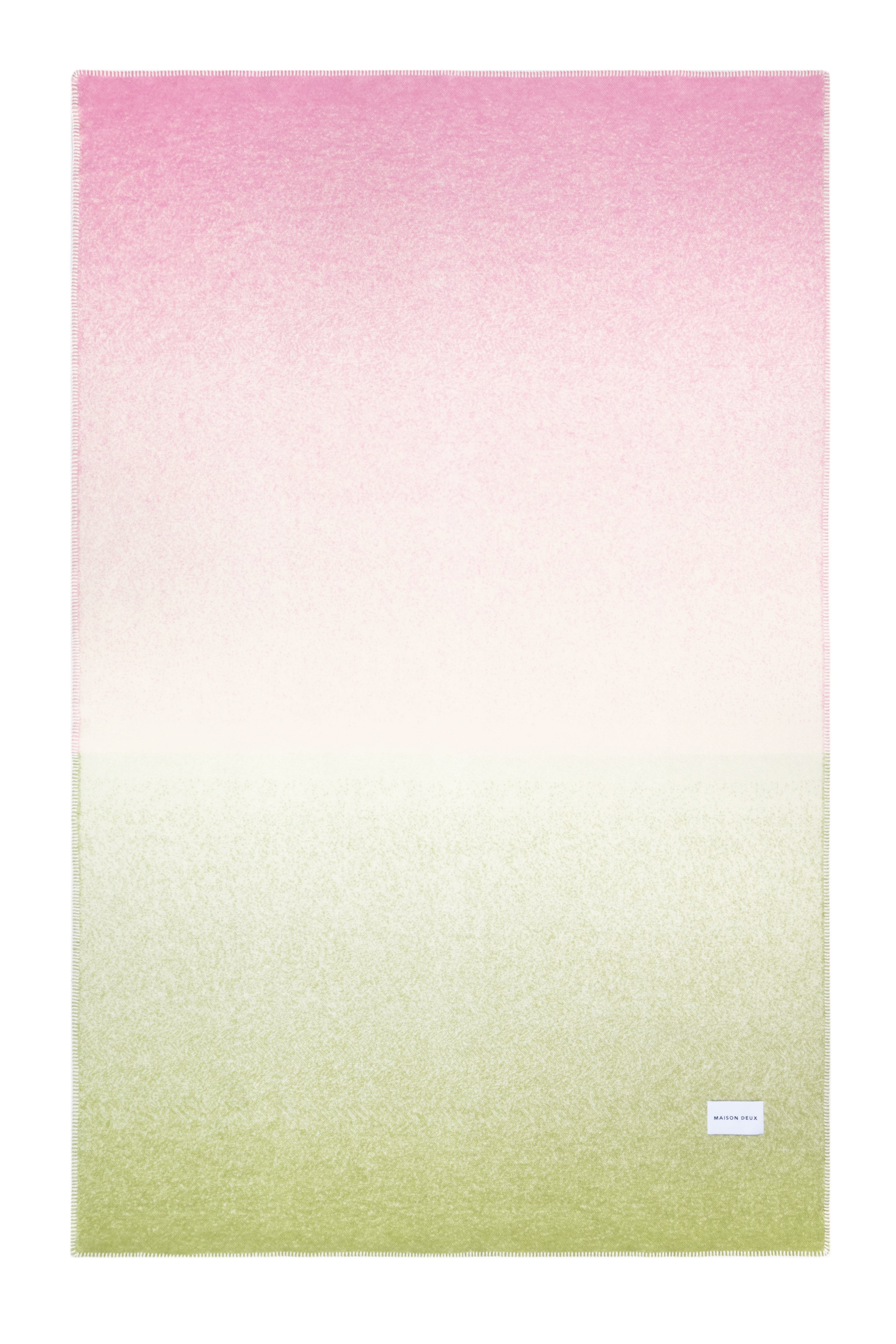 MAISON DEUX GRADIENT BLANKET MOJITO
