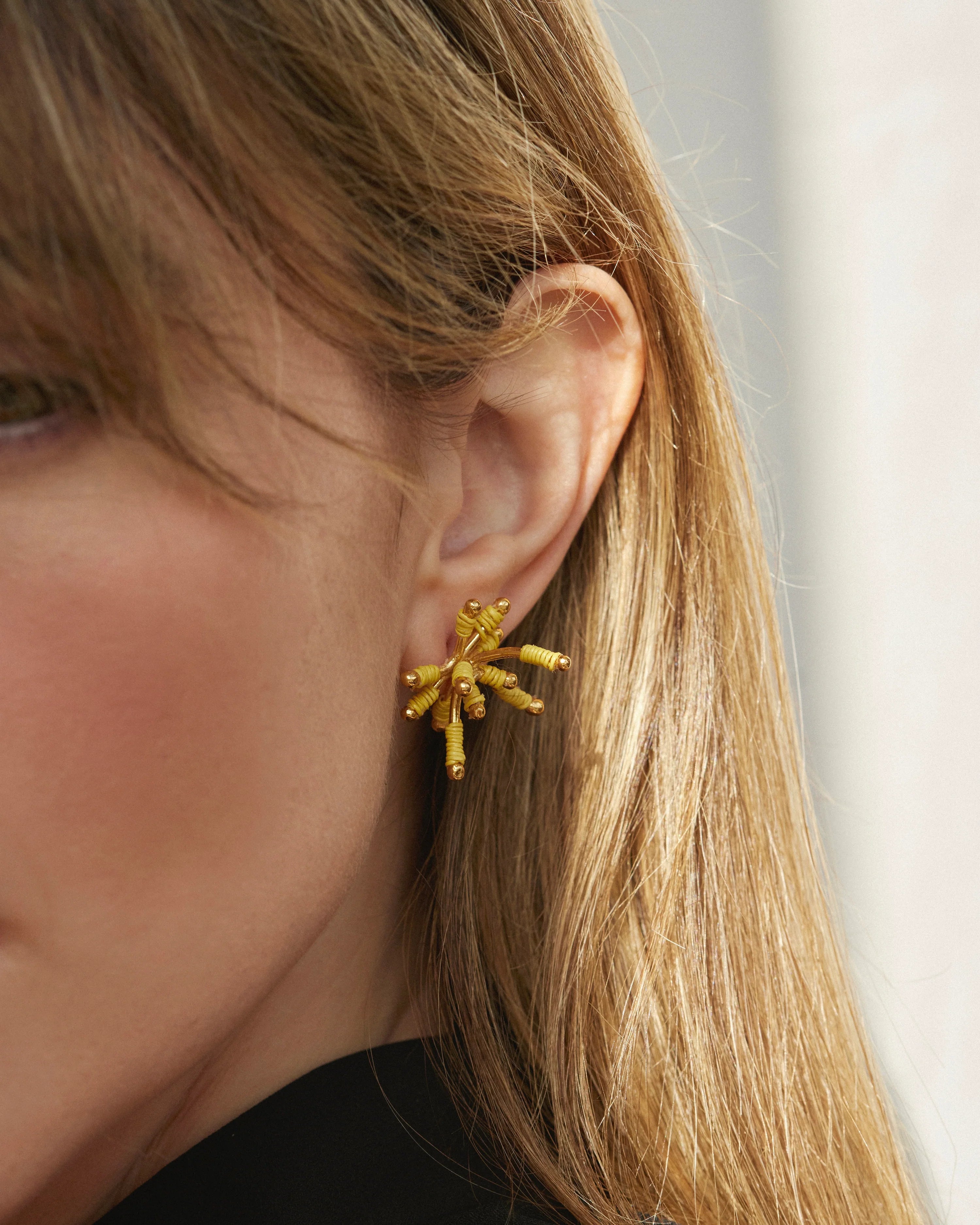 STELLA MINI EARRINGS OFF-WHITE