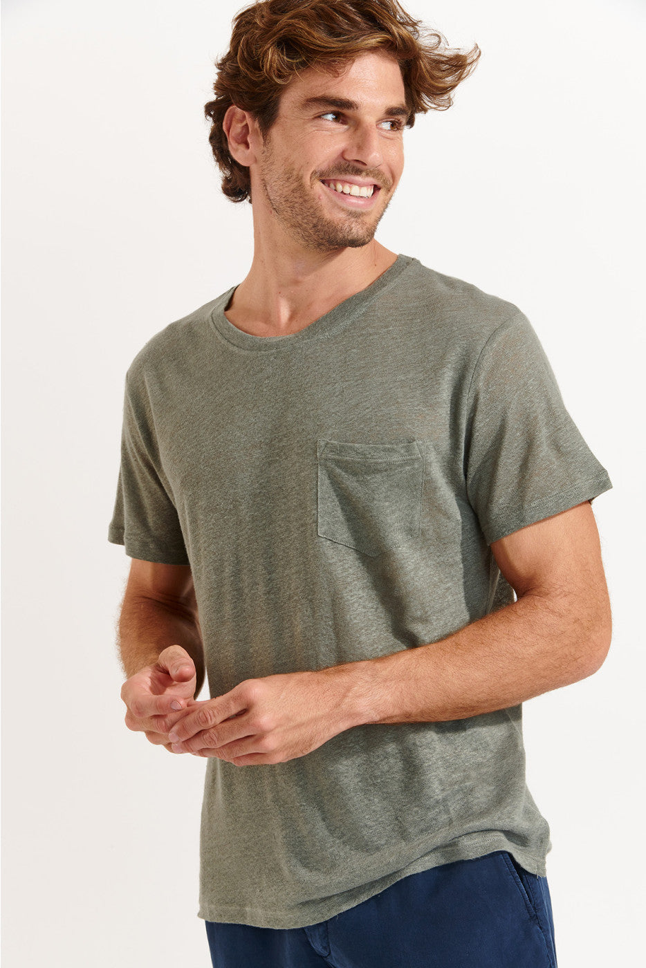 CYRIL LIN T-SHIRT KAKI