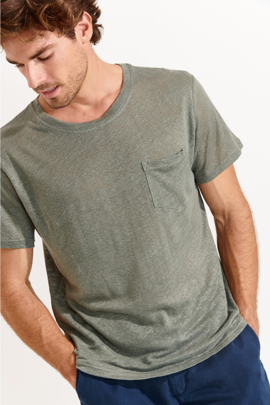 CYRIL LIN T-SHIRT KAKI