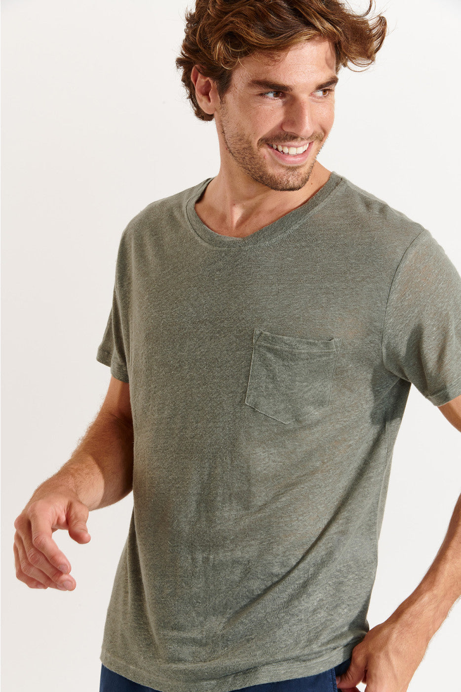 CYRIL LIN T-SHIRT KAKI