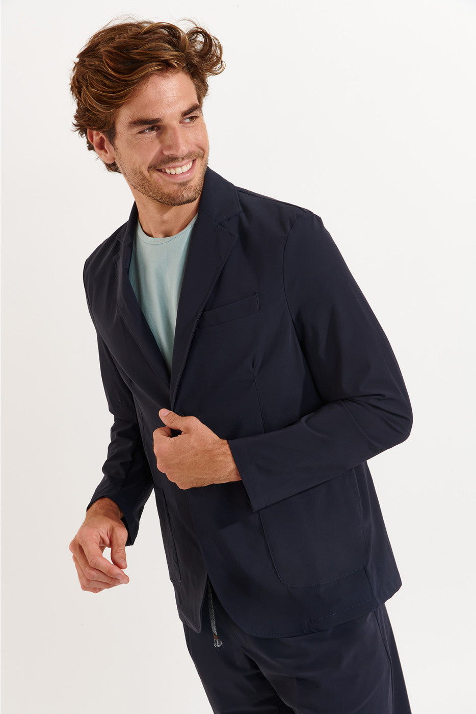 NIKO LESCADA BLAZER NAVY