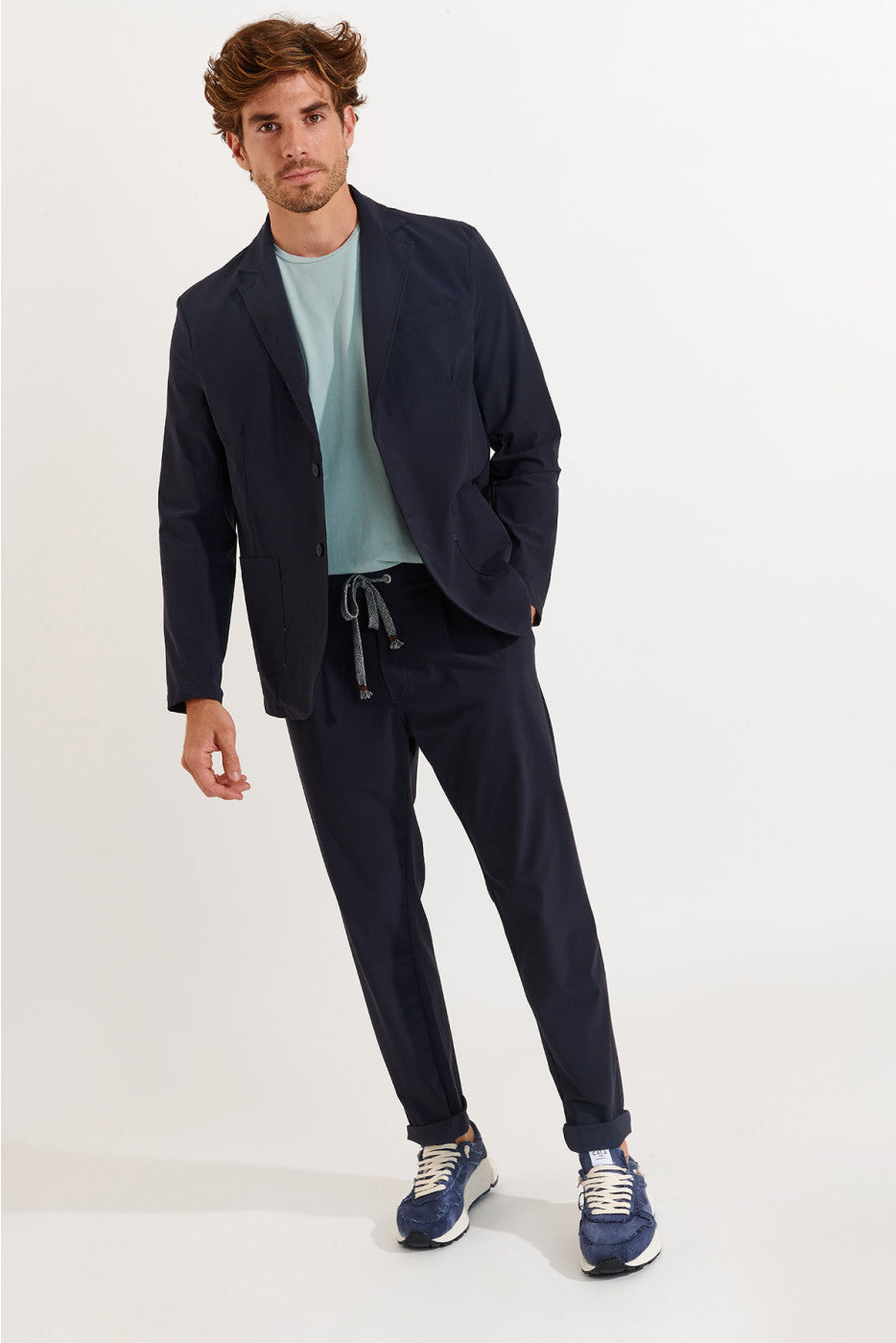 NIKO LESCADA BLAZER NAVY
