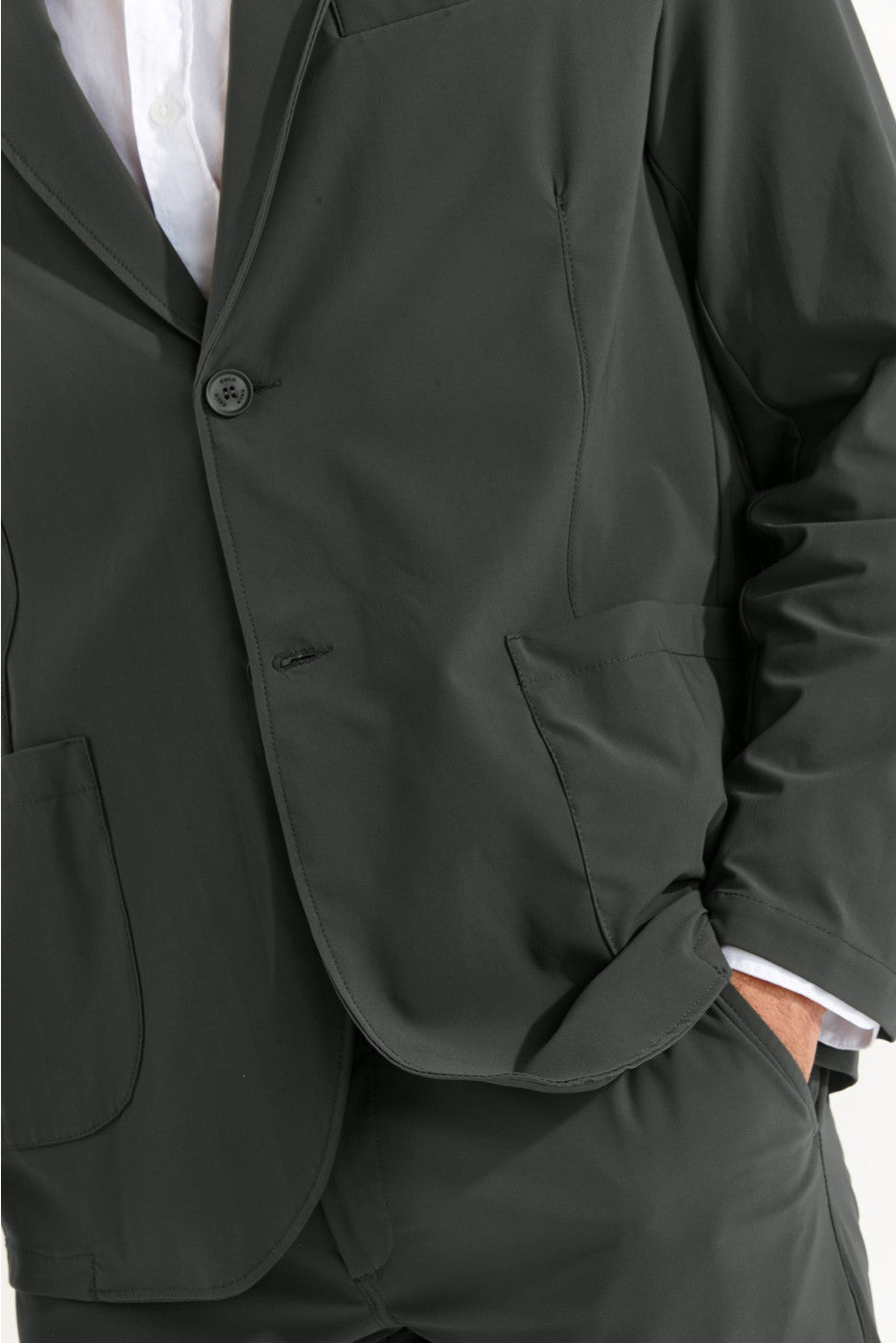 NIKO LESCADA BLAZER FOREST GREEN