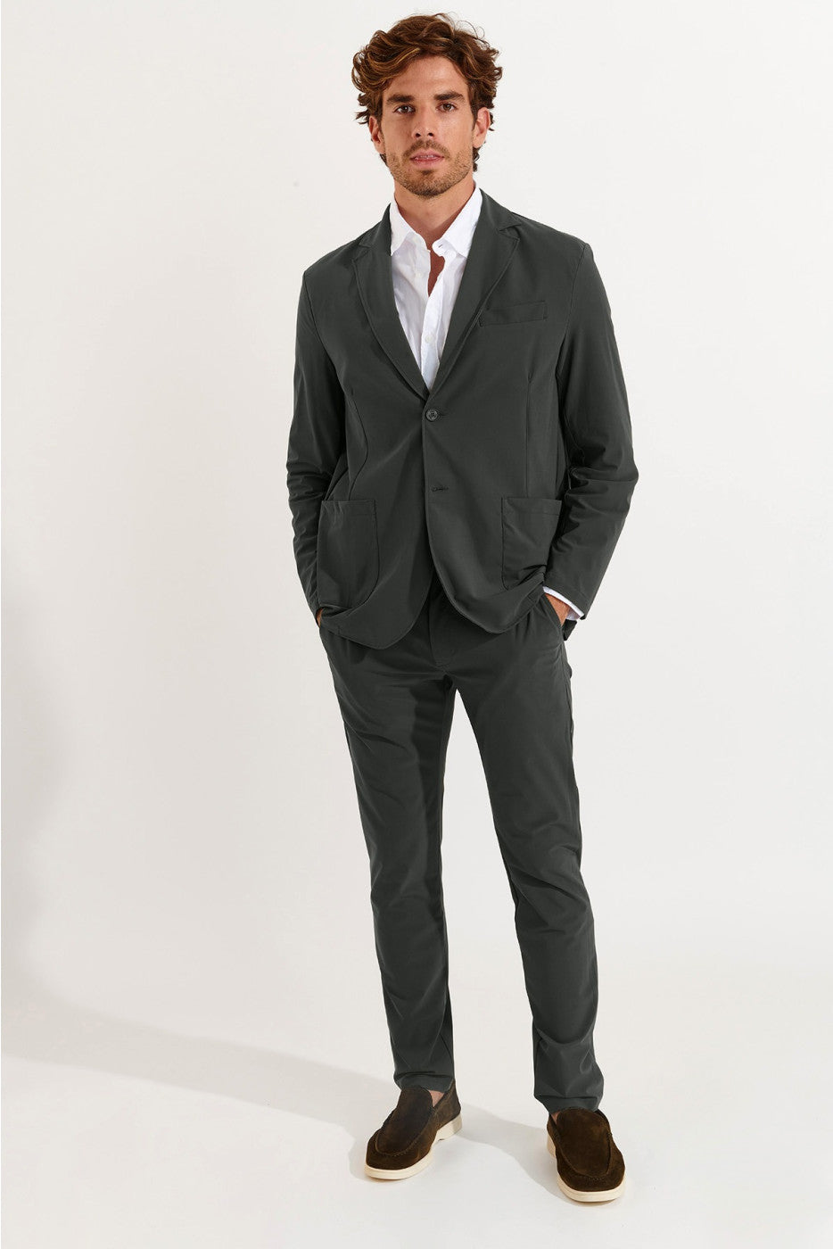 NIKO LESCADA BLAZER FOREST GREEN