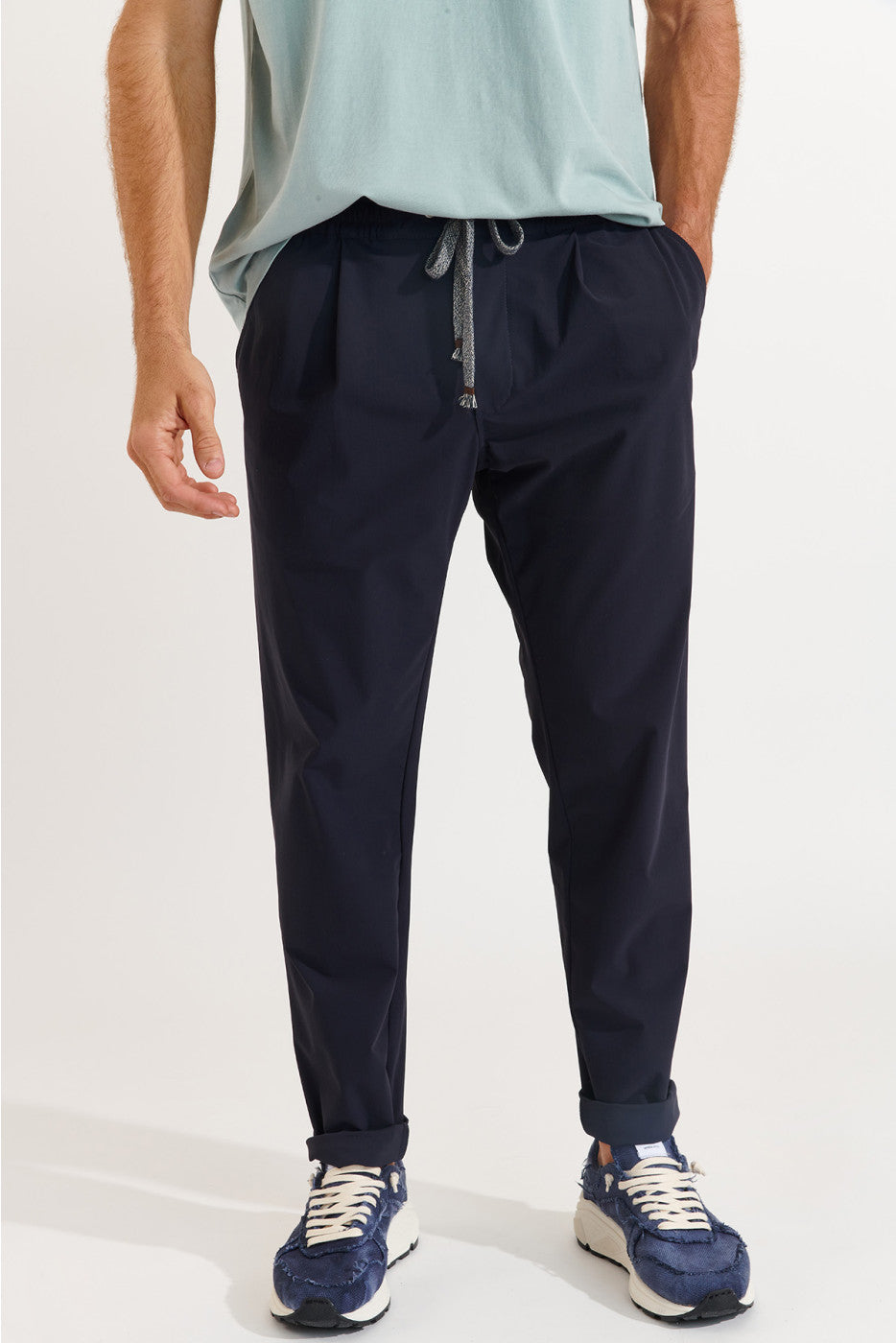 PAOLO LESCADA PANTS NAVY