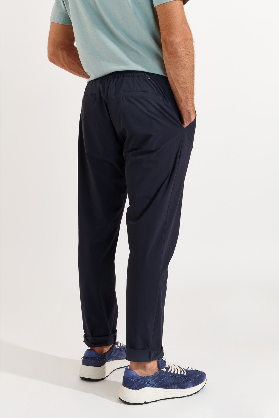 PAOLO LESCADA PANTS NAVY