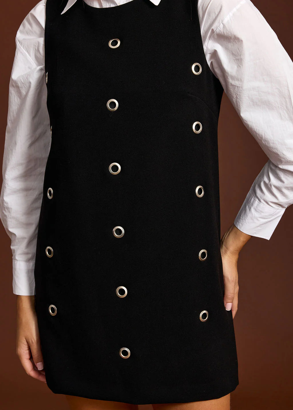 MIRANDA BLACK SHORT DRESS
