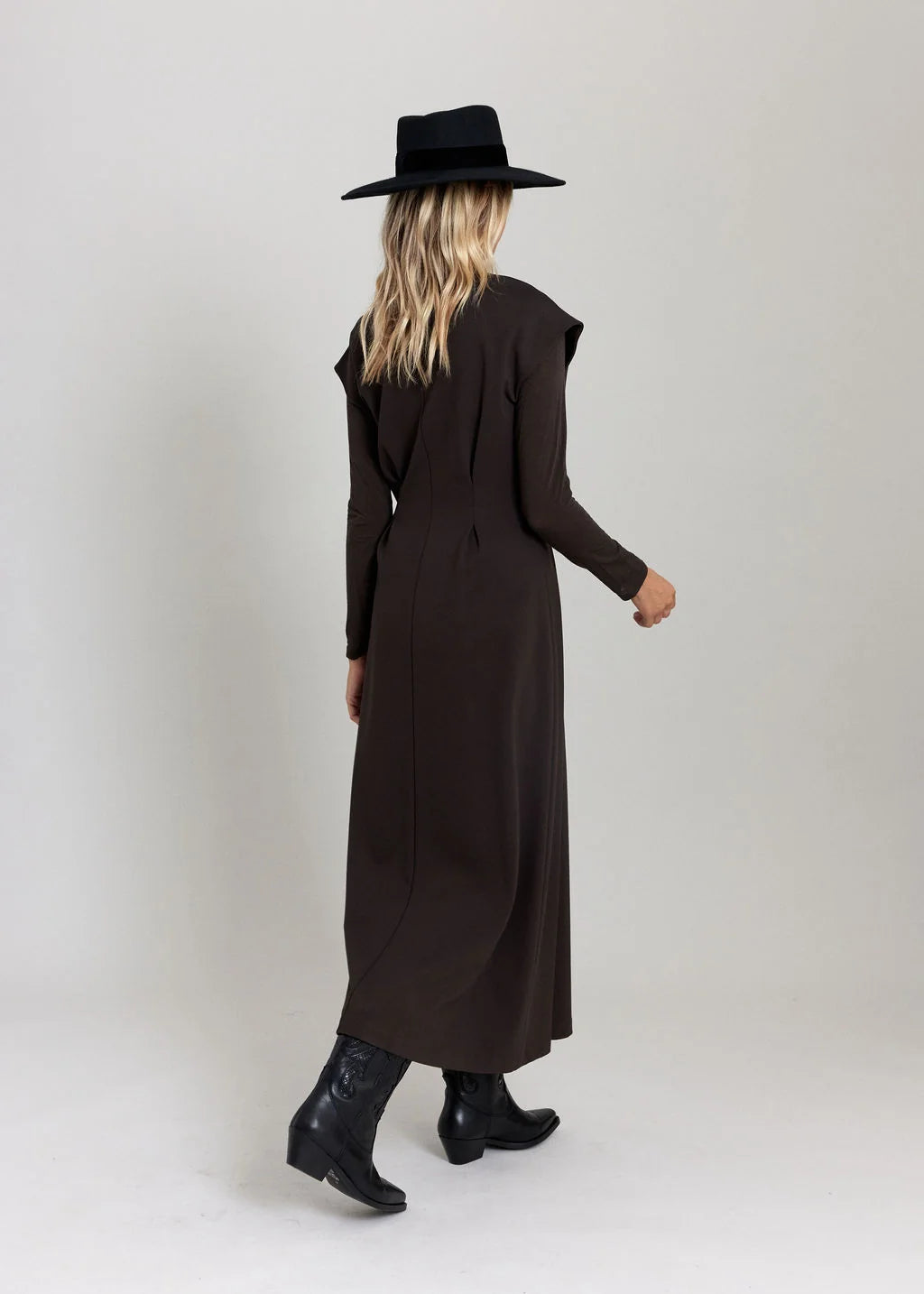 VOLGA DRESS ESPRESSO