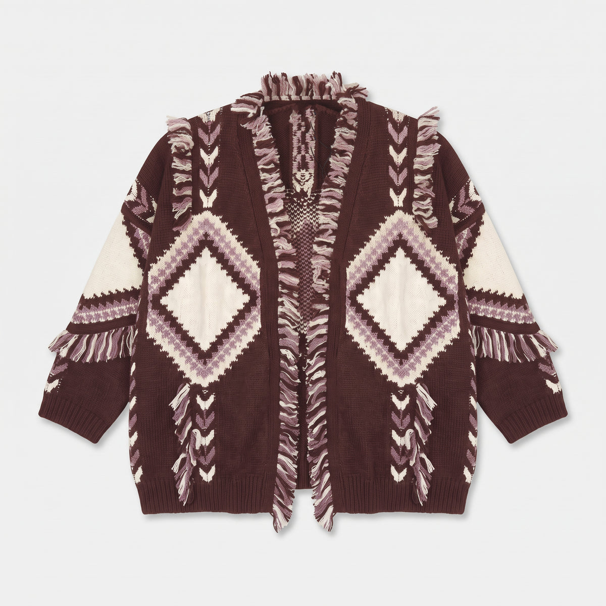 MONA CARDIGAN CHOCOLATE
