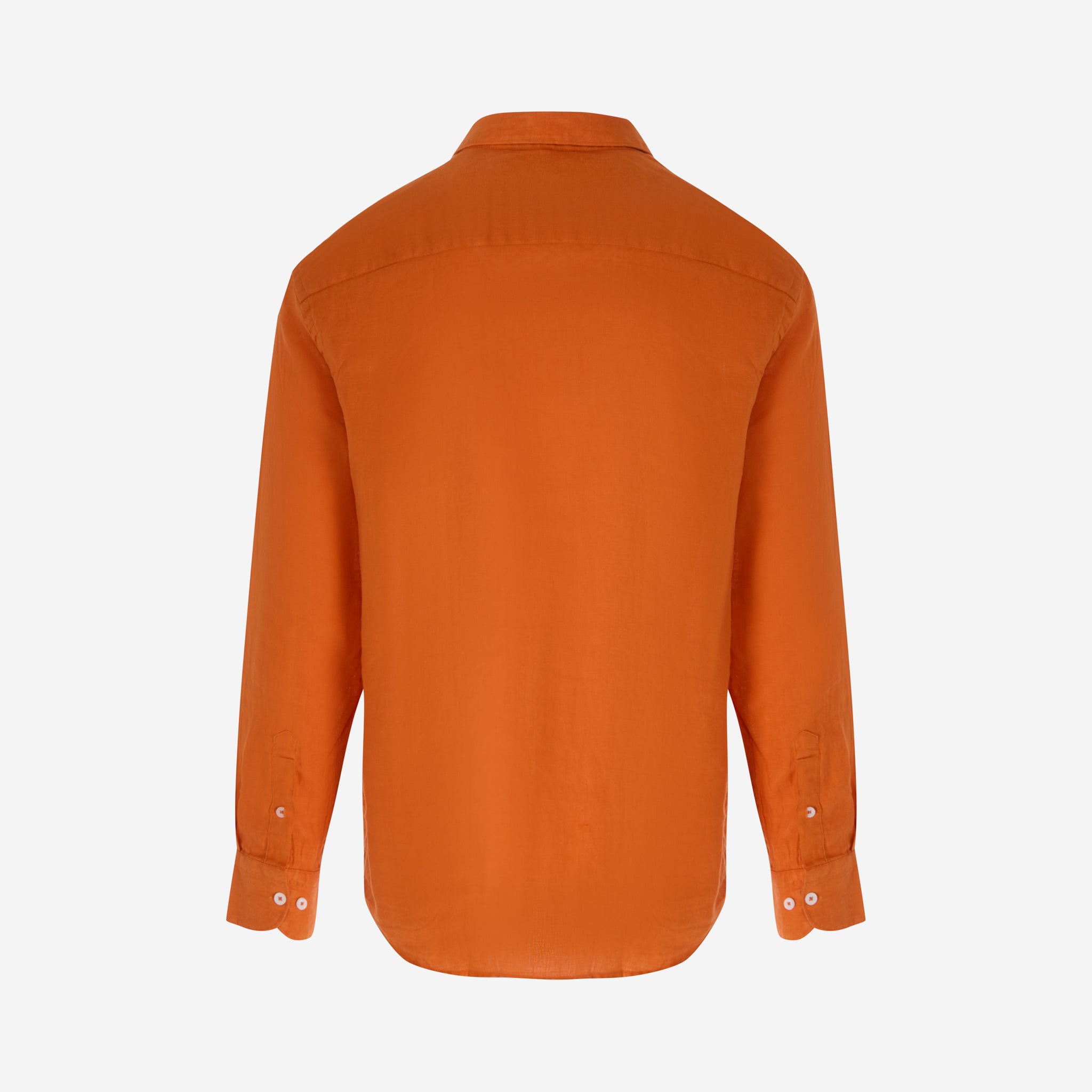 DAN LINEN SHIRT ORANGE