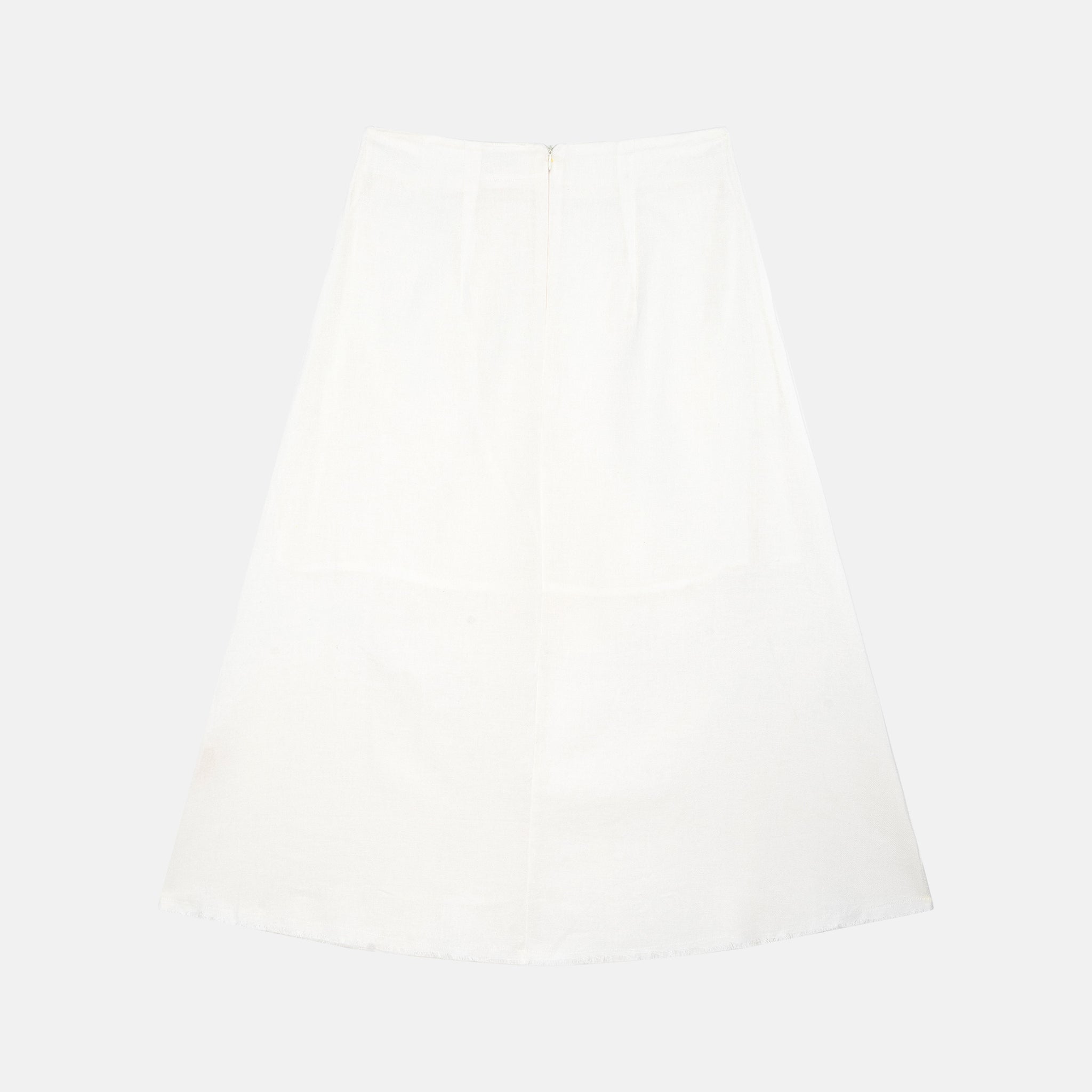 FLORA WHITE SKIRT